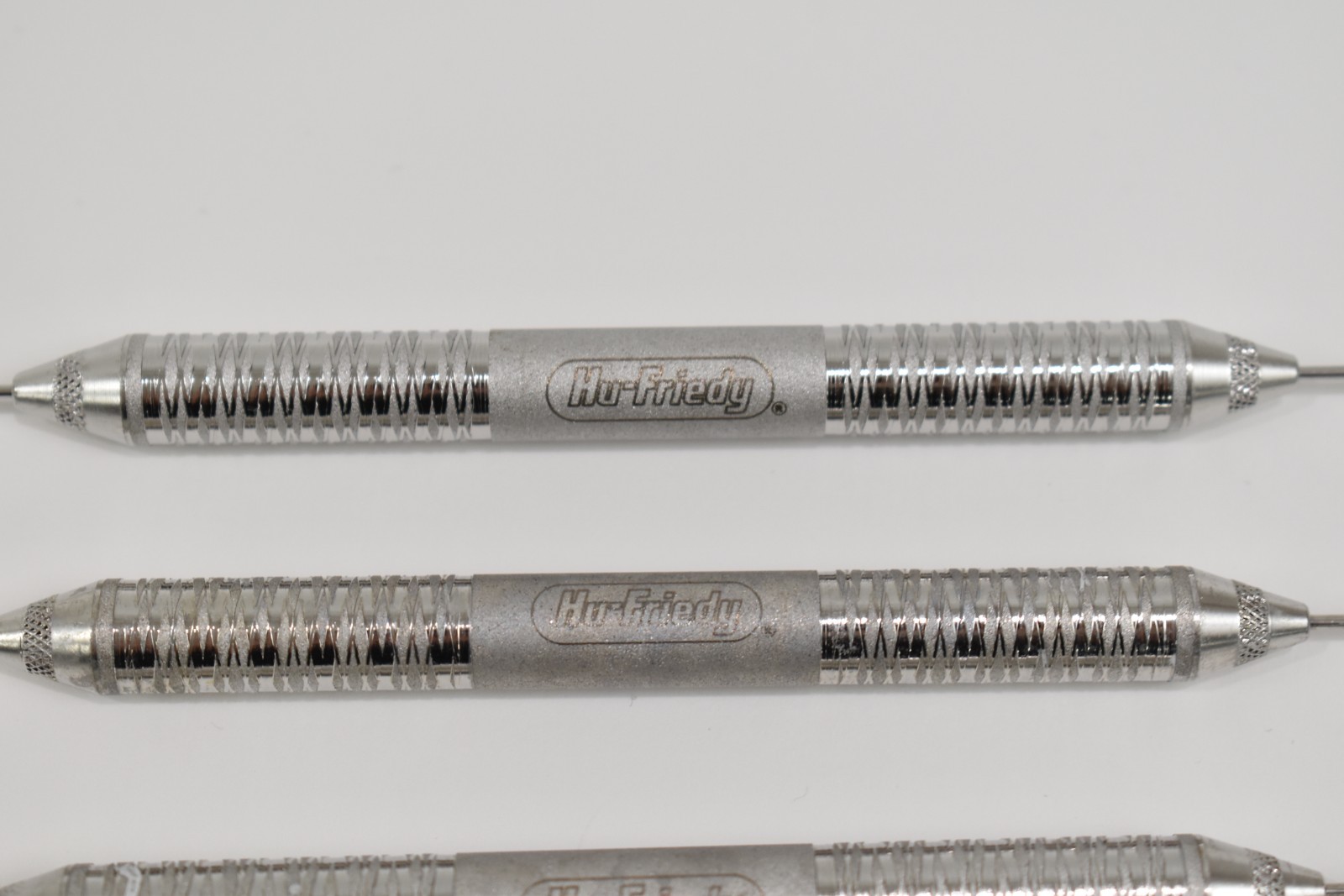 Lot of 9 Hu-Friedy Dentist Dental Diagnostic Explorers Model EXD5/6 Satin Steel