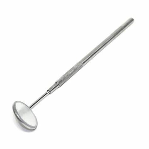 12 Pcs Dental Mouth Mirror w/Handle Dental Instruments German Grade Stainless