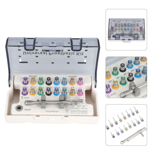 Dental Implant Hand Tools Universal Prosthetic Restoration Hand Driver Kit US