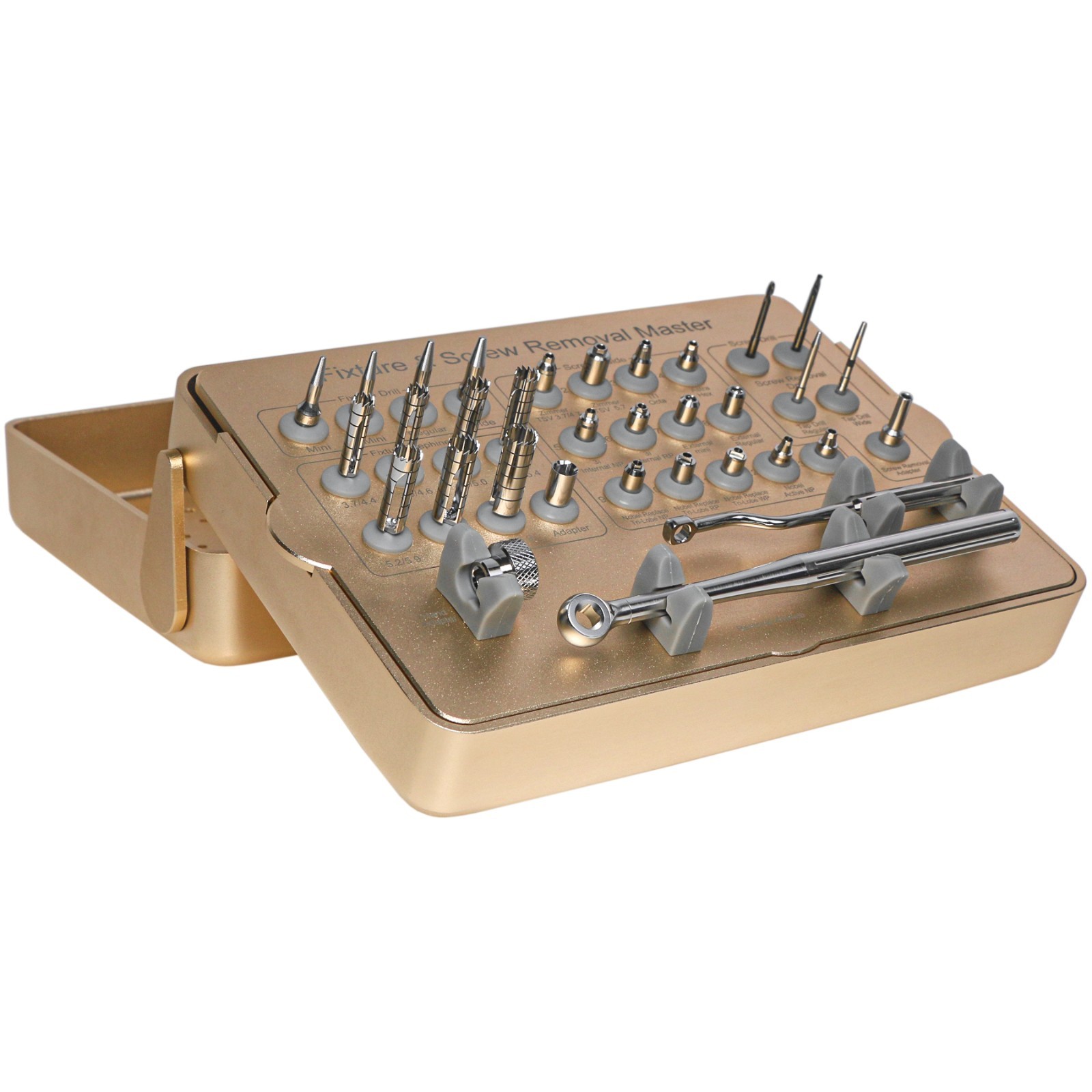 MCT FSRK-02 Universal Fixture & Broken Screw Removal Master Kit Reverse Drill