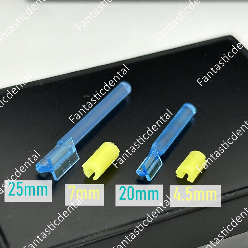 Dental Yellow Clips Overdenture Bar Attachment Retention Inserts Micro Hader