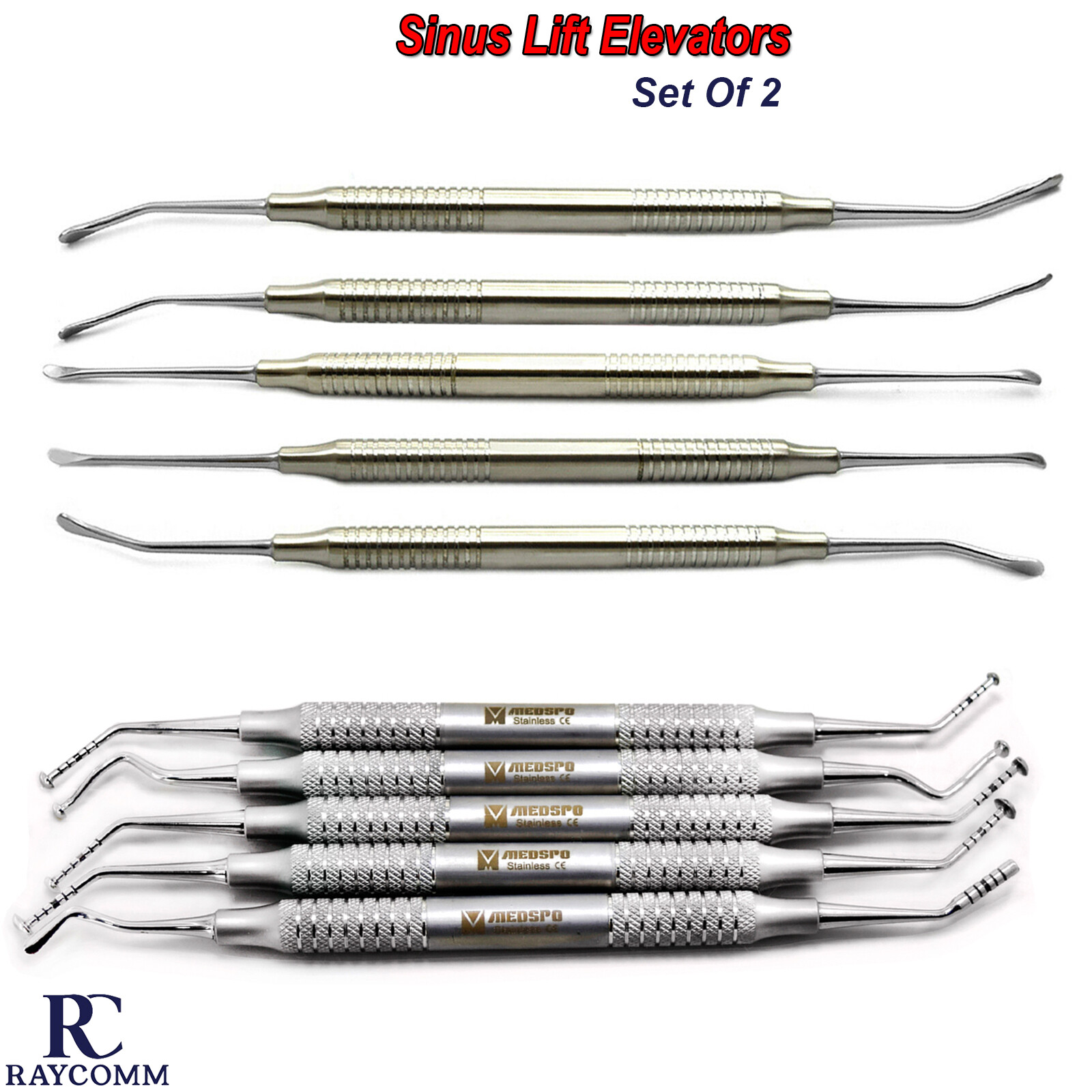 Dental Mushroom Elevators Implants Implantology Kit Sinus Lift Instruments CE