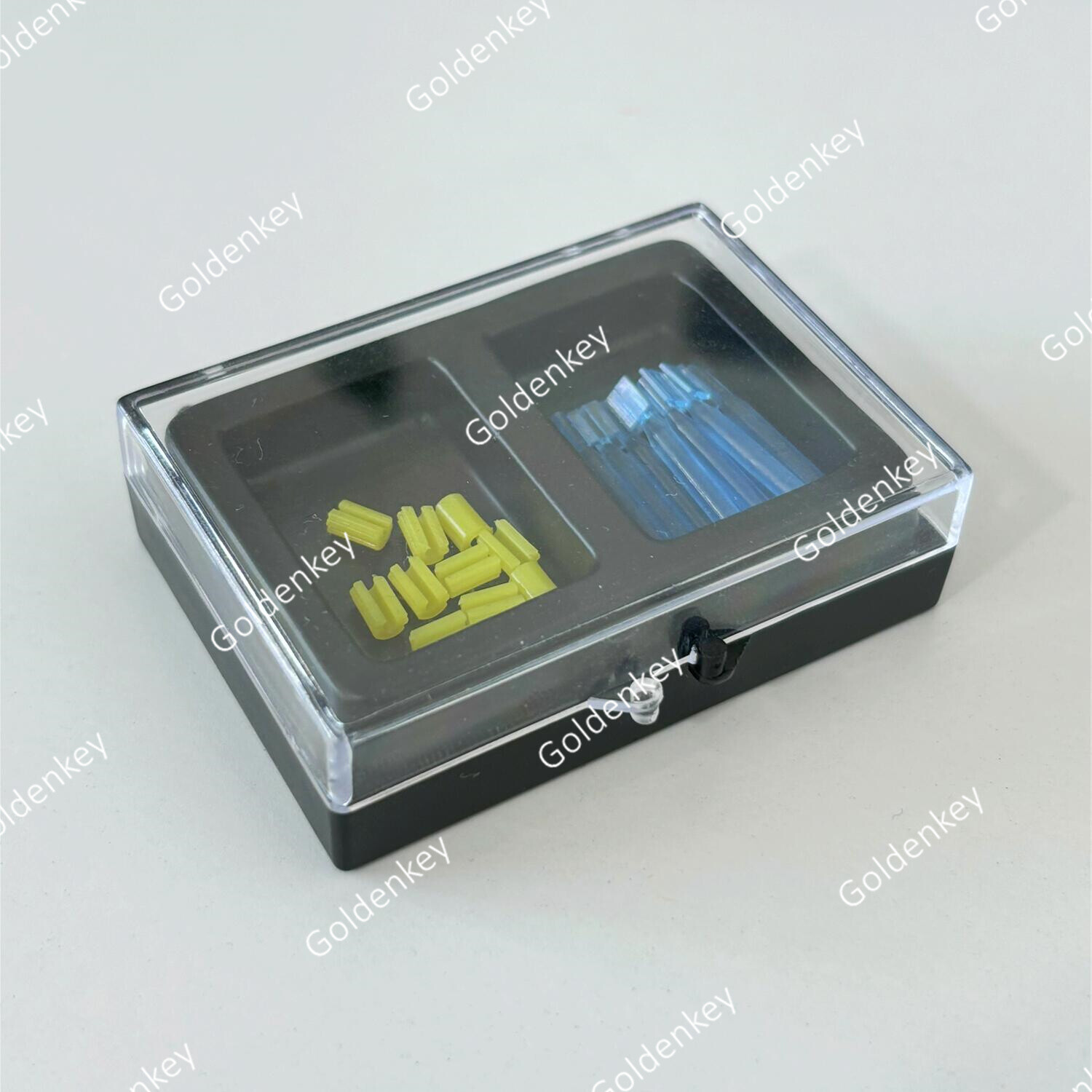 Dental Yellow Clips Overdenture Bar Attachment Retention Inserts Micro Hader