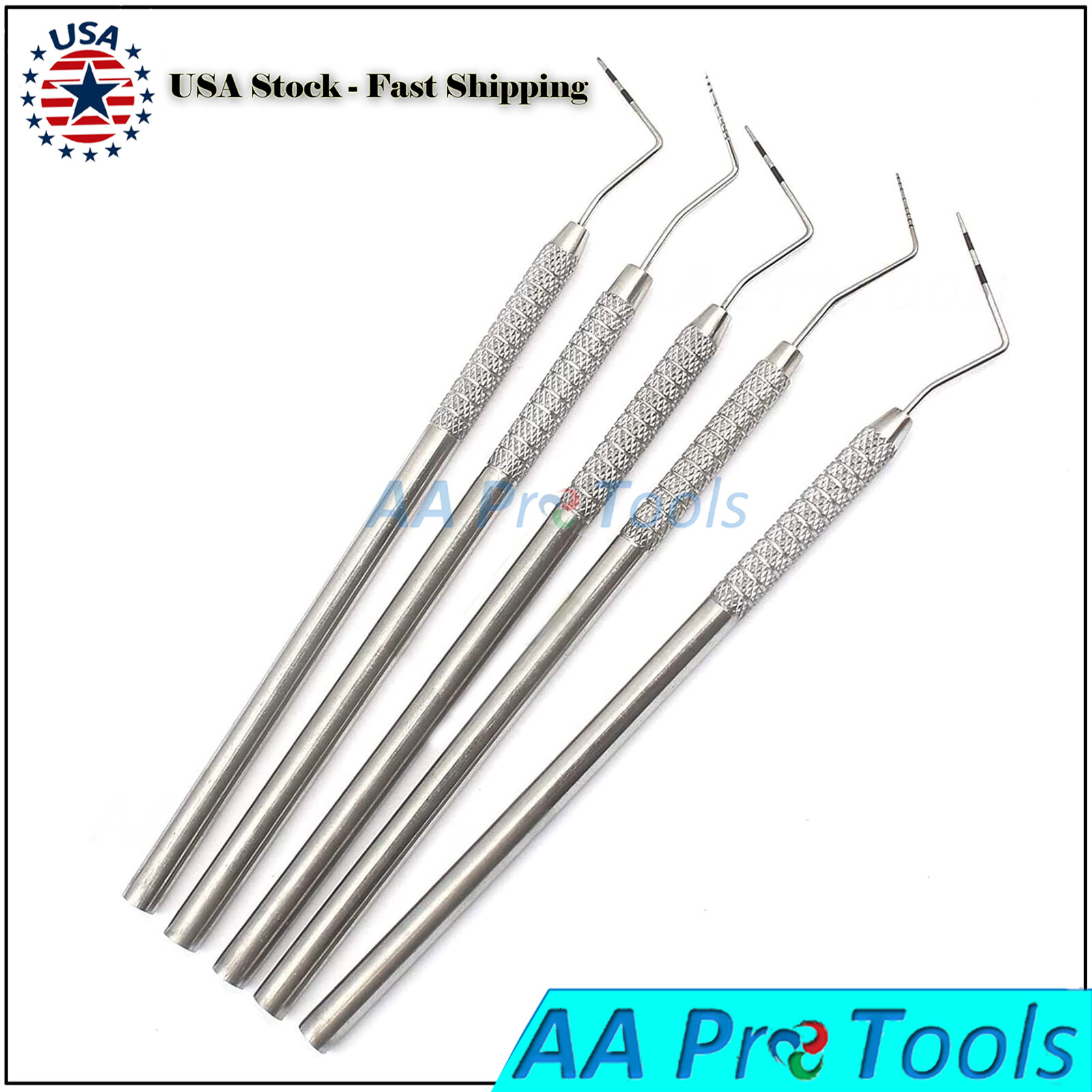 Dental Perio Probes Set of 5 William Color Coded Periodontal Probes Explorer Set