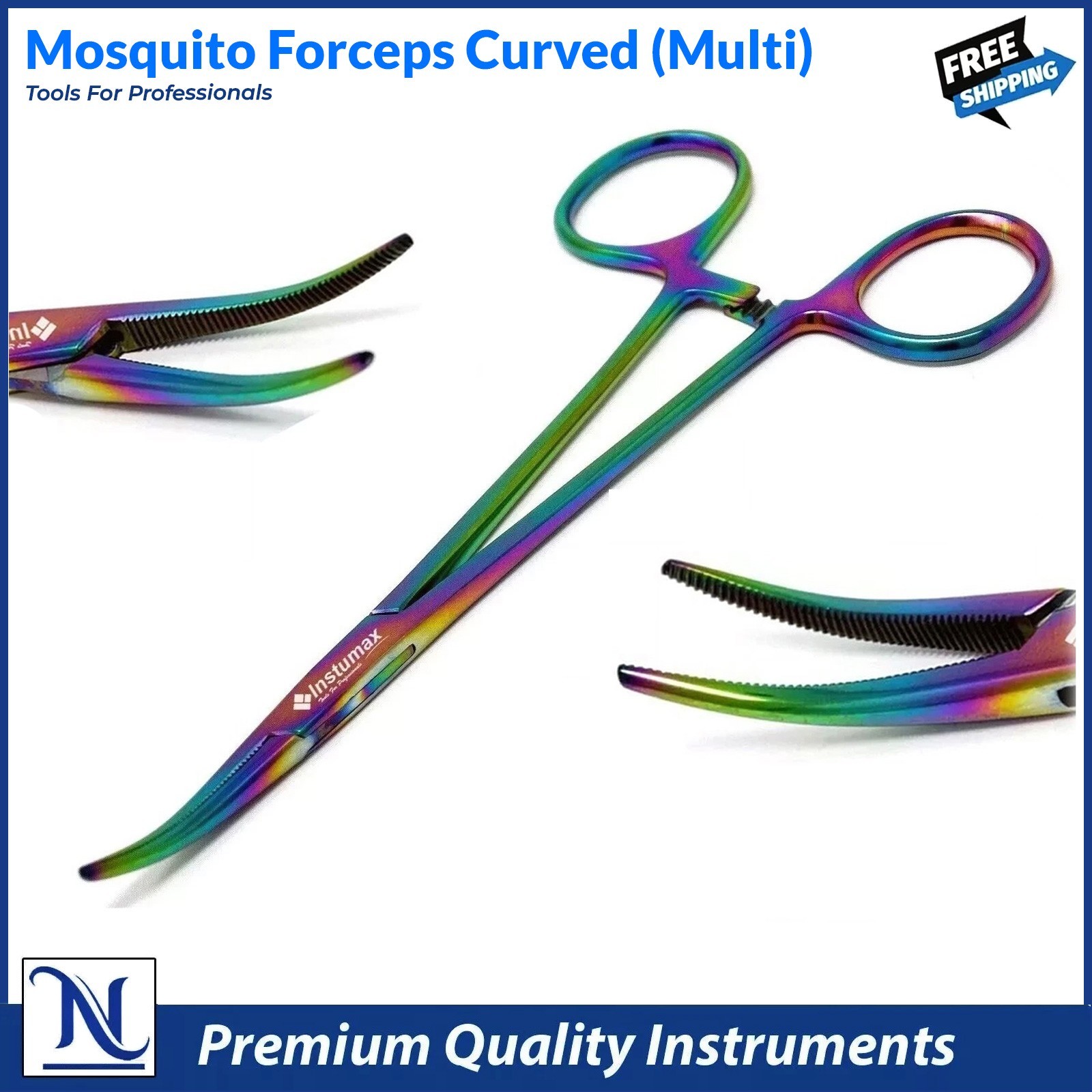 MOSQUITO HEMOSTAT FORCEPS STRAIGHT STAINLESS STEEL SURGICAL MEDICAL