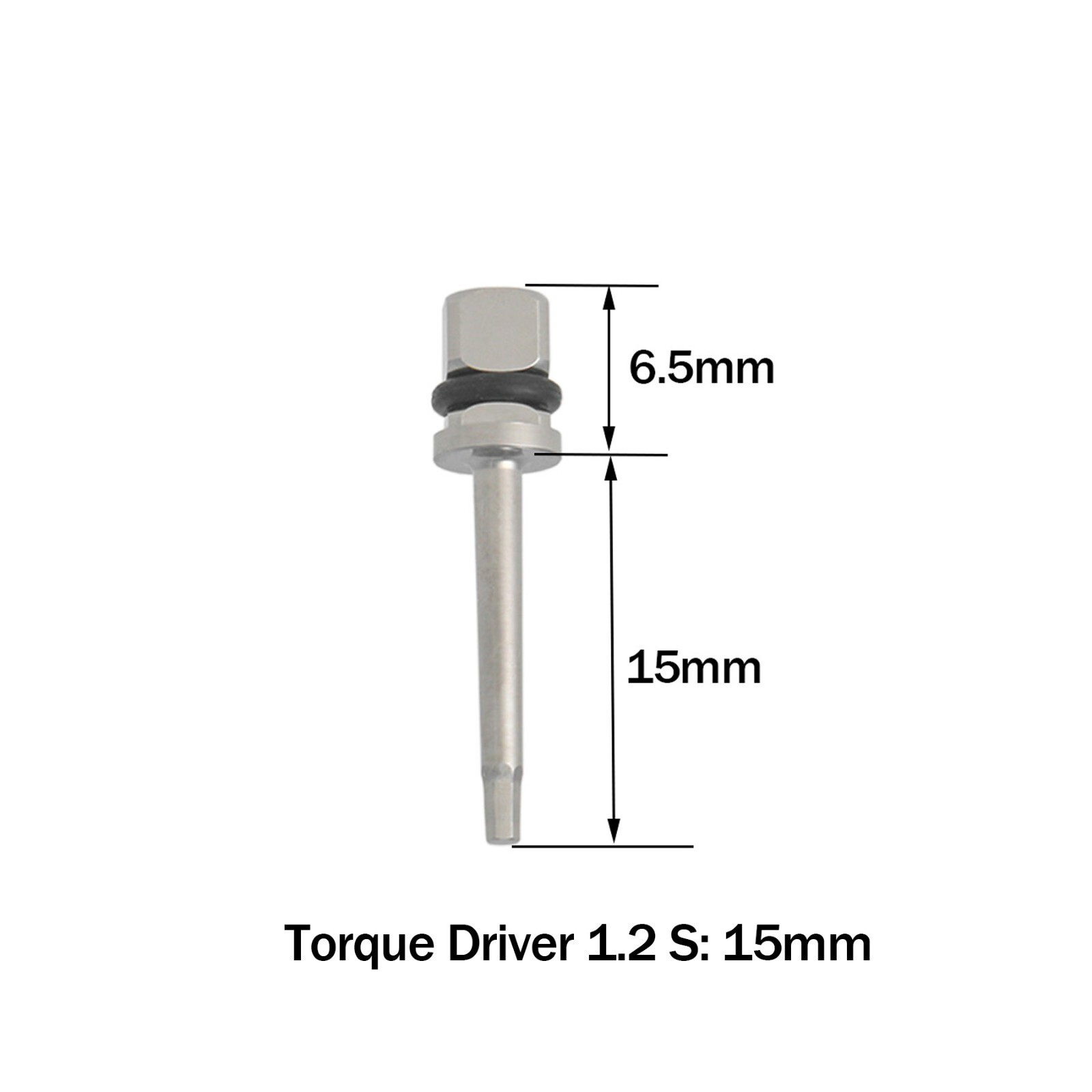 Implant Torque Driver Hex 1.2mm Square Screwdriver Fit Hiossen Osstem 15mm 20mm
