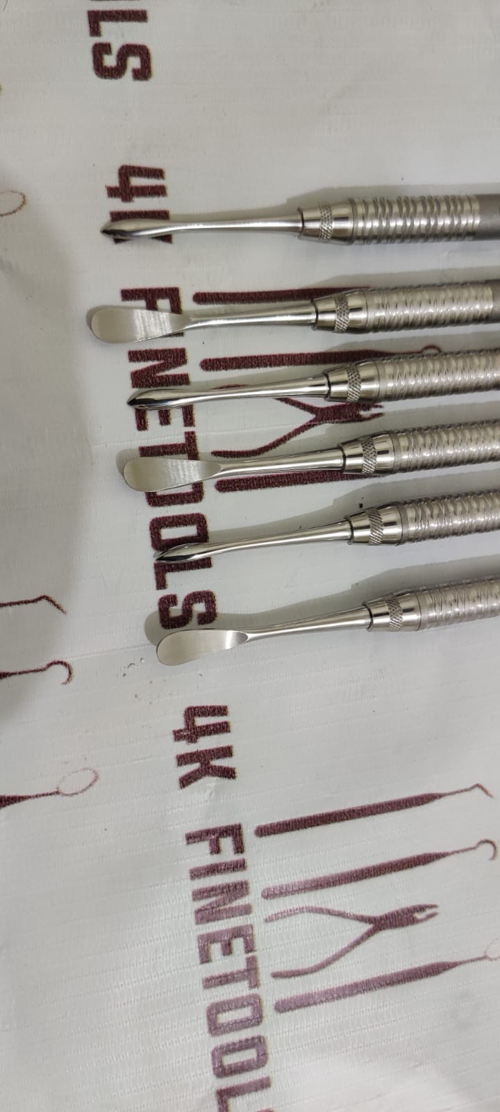 Hu-Friedy # 9 Periosteal Elevators Molt Double End Lot of 6 PCS