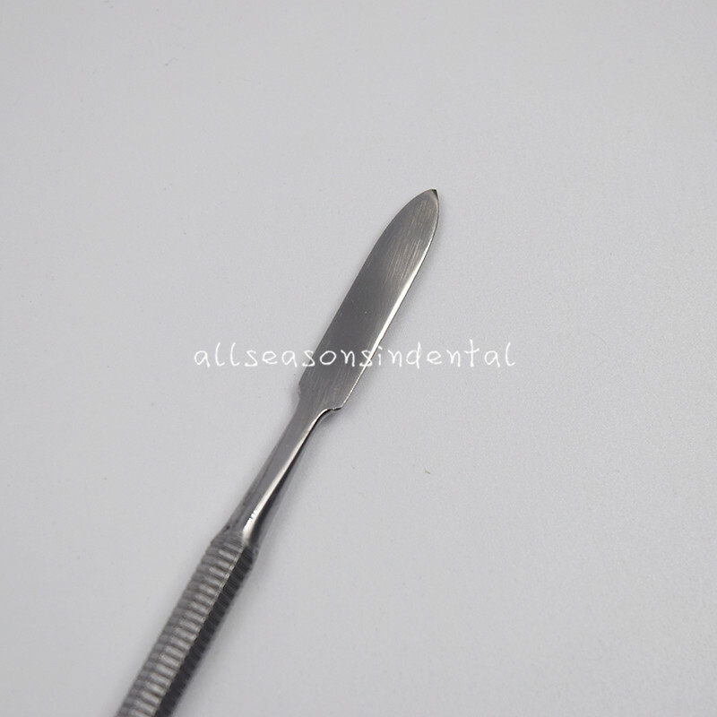 8 Pcs Dental Cement /Wax Spatulas Double Ended Mixing Scraper Stainless Steel