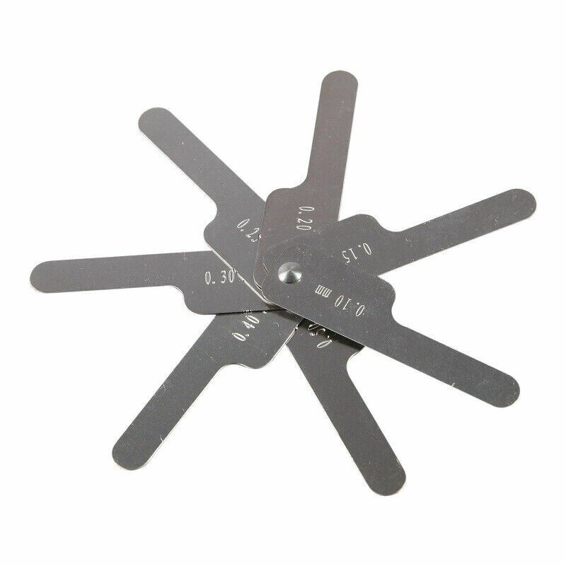 7 Pcs/Set Dental Orthodontic Interproximal Reduction IPR Measuring Gauge Ruler