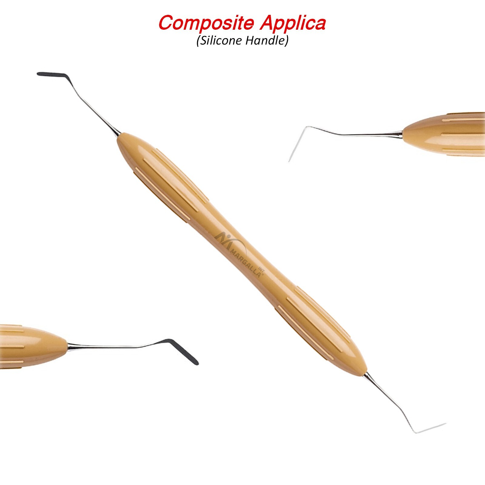 Dental Composite Filling Instruments Colorful Silicone Handle Restorative Tools
