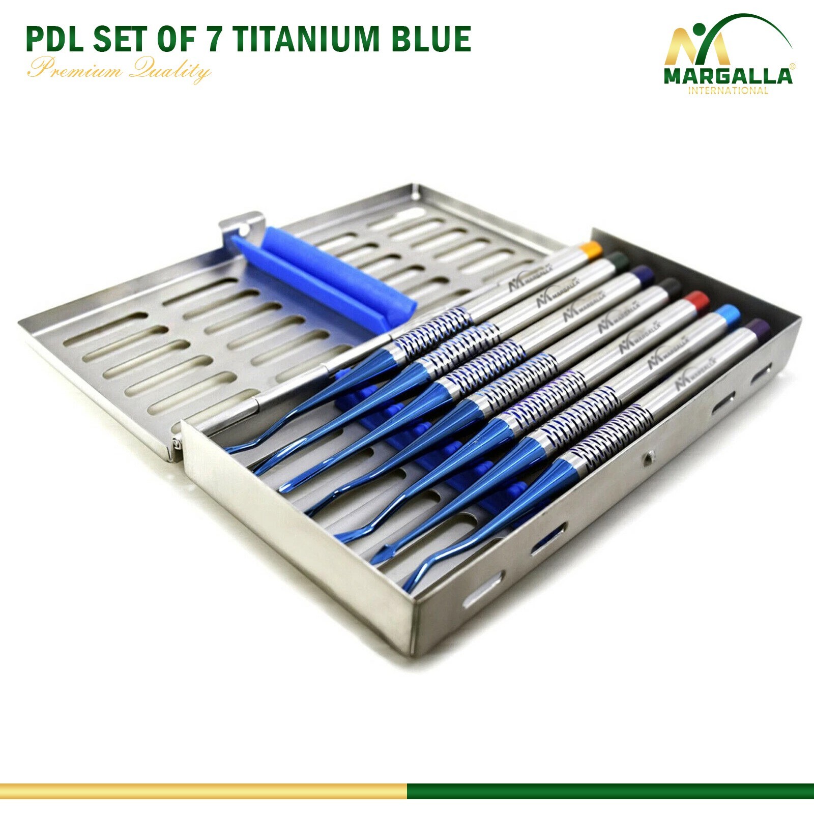 PDL Luxating Elevators With Cassette Dental Instruments Proximators Implants Lab