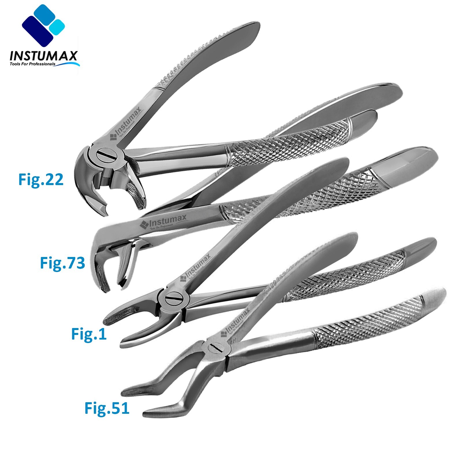 SET OF DENTAL TOOTH EXTRACTING EXTRACTION FORCEPS DENTAL INSTRUMENTS RANGE