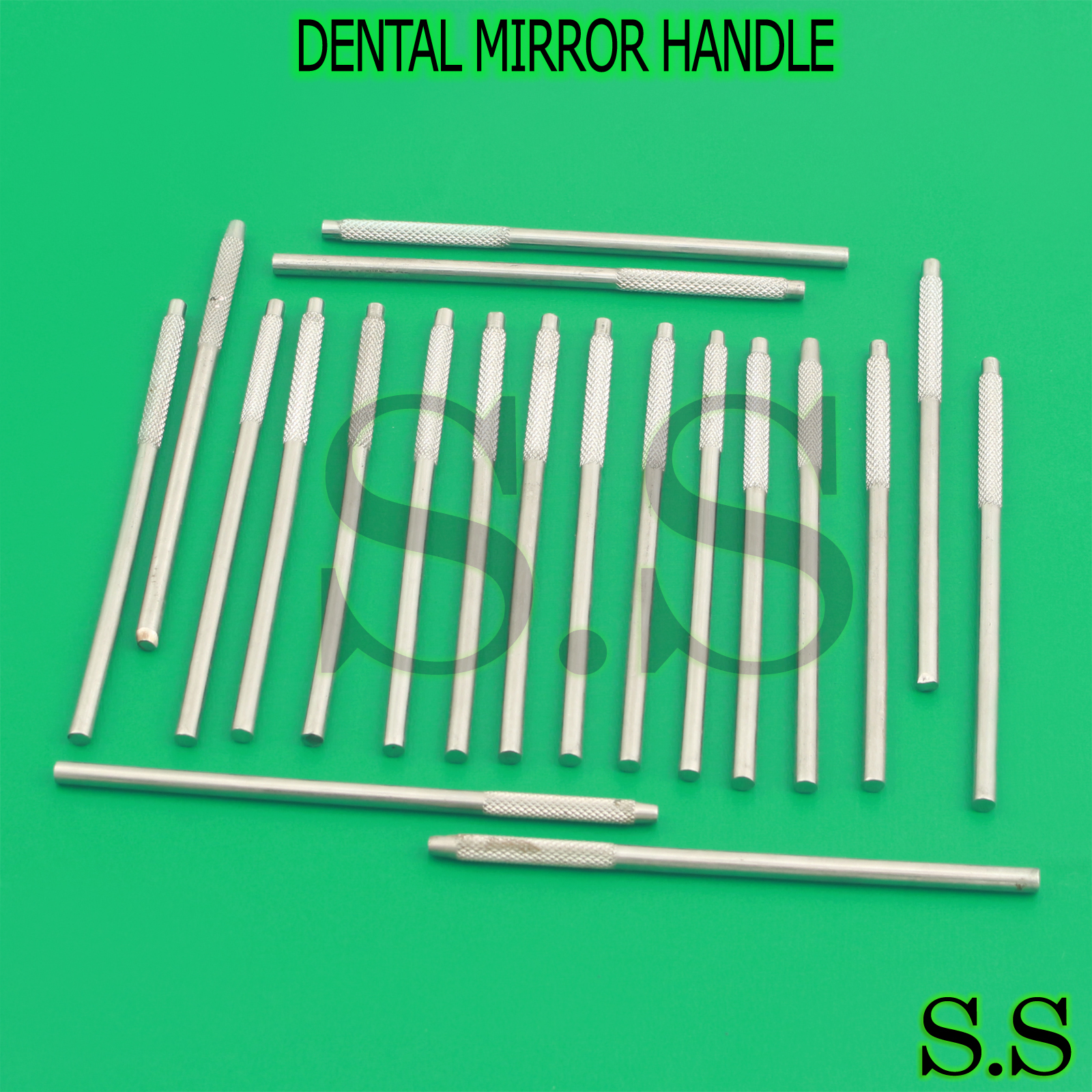 Brand New set of 20 PC DENTAL MIRROR HANDLE STAINLESS STEEL Dental Instruments