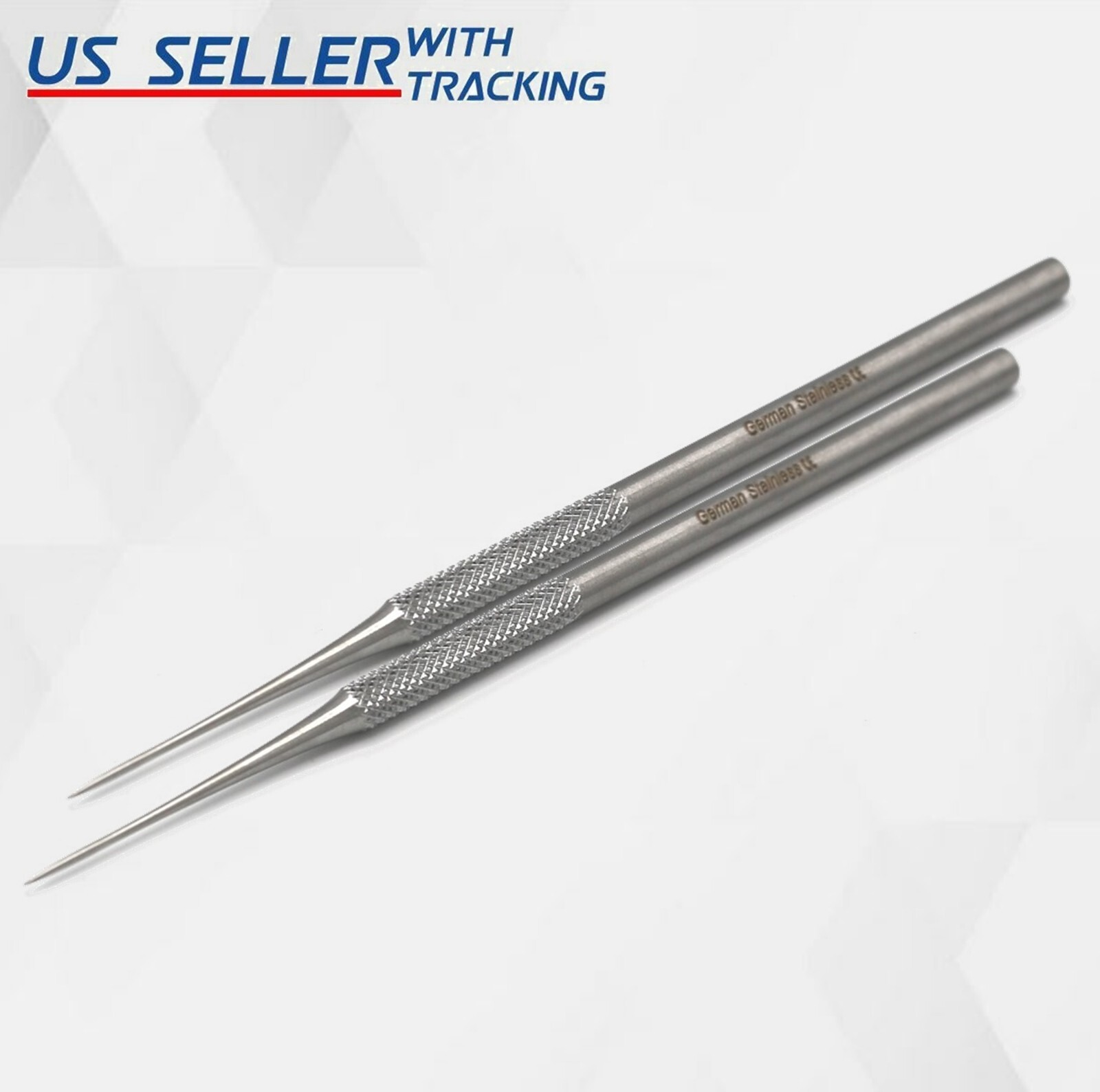 2 Pcs Dental Root Tip Pick Straight Dental Instruments Good Quality