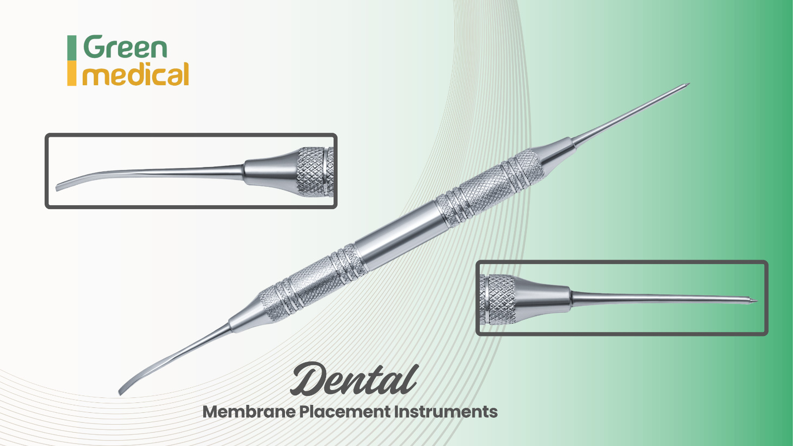 Dental Membrane Placement Instruments | Implant & GBR Surgical Tools