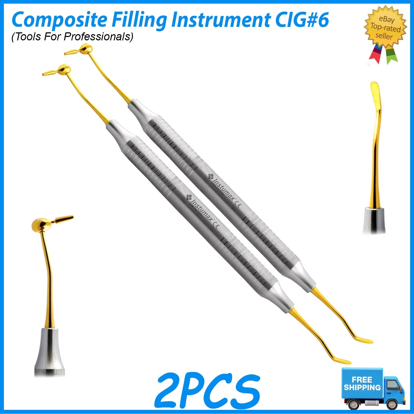 Professional Composite Filling Instrument CIG #6 for Dental Restorations