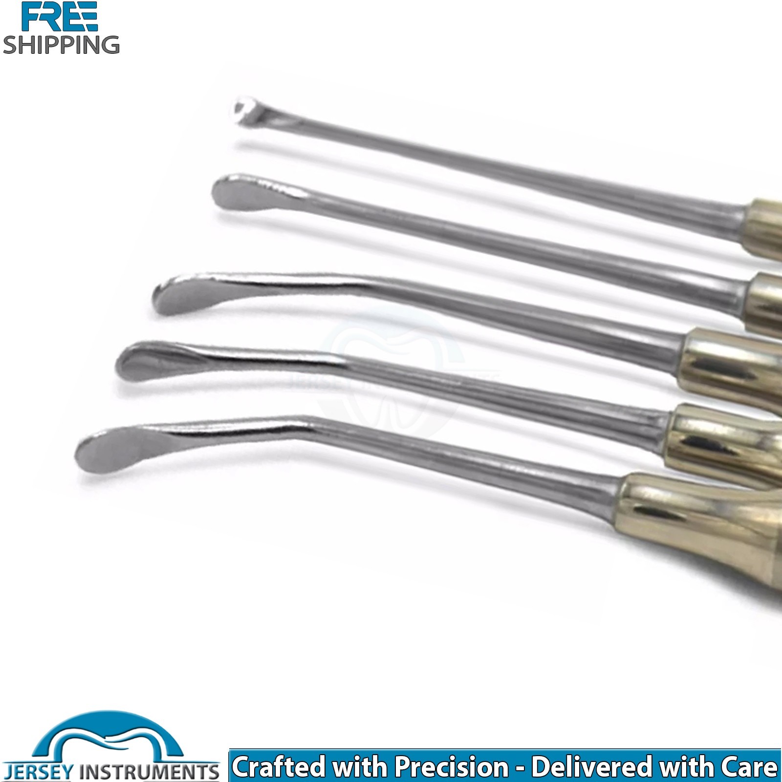 Set of 10 Sinus Lift Elevators Hollow Handle & Sinus Handle Dental Implant Tools