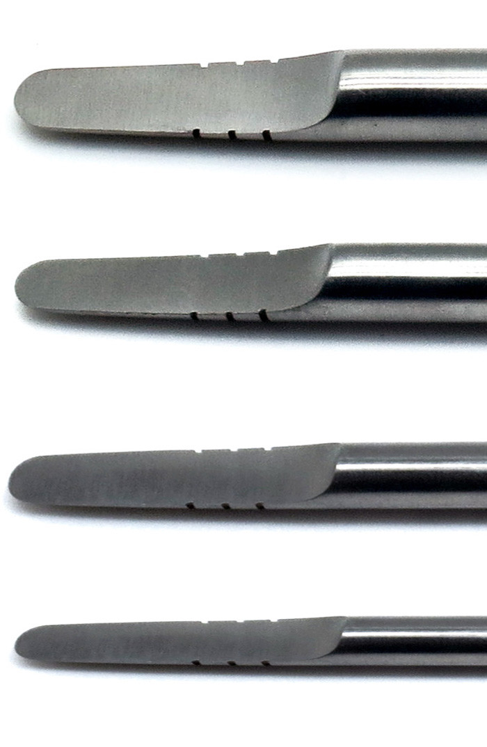 4 Pcs Dental Straight Chisels Splitting Surgical Extracting Instruments