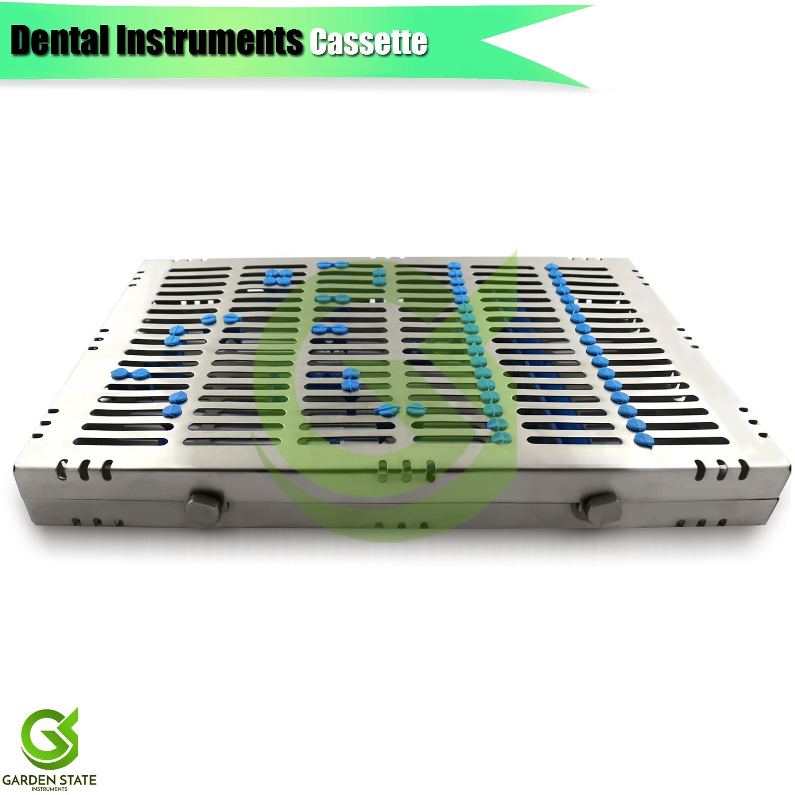 25 Instruments Holding Cassette x-Large Autoclavable Detachable Sterilize Box