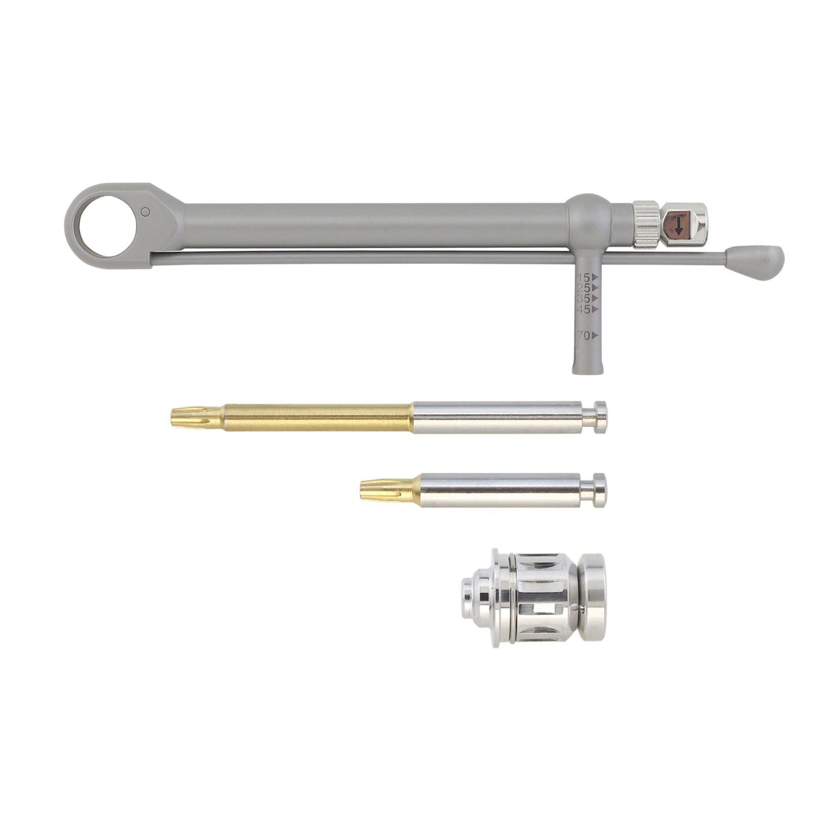 Implant UniGrip Screwdriver Latch Machine Torque Wrench Adapter Nobel Biocare