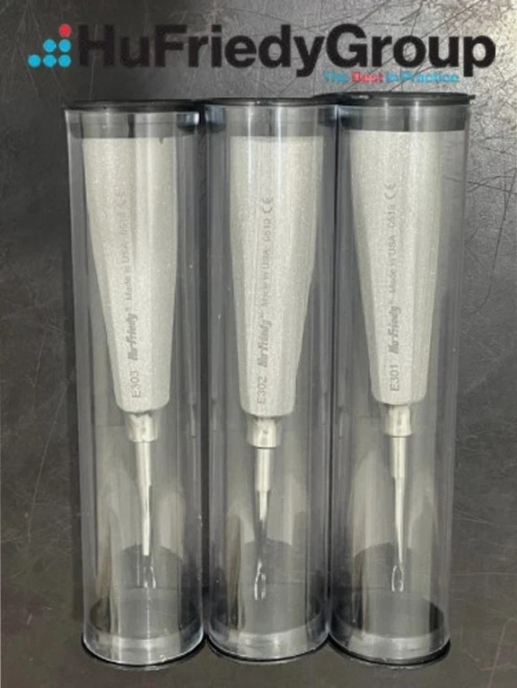 Lot of 3 PCS hu friedy Dental Elevator Combo Apexo E301 E302 E303