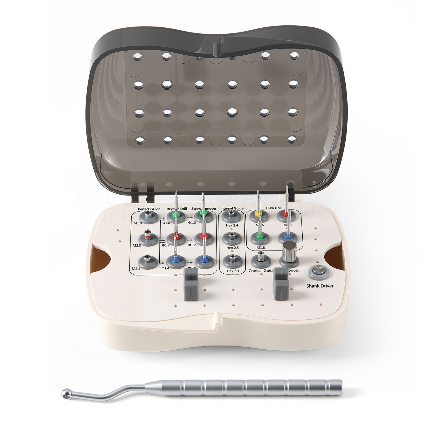 Universal Implant Screw Fixture Remover Kits Neobiotech SR FR Repair Rescue Tool