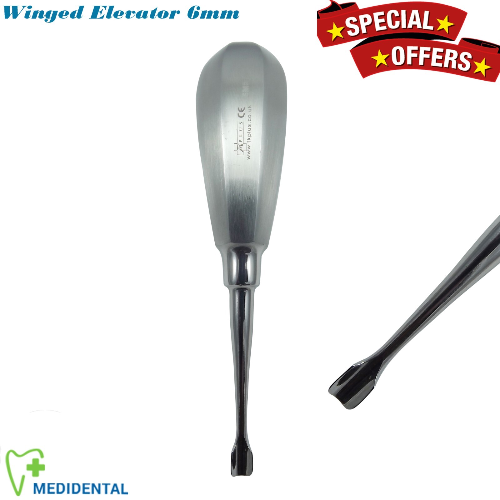 Dental Winged Elevators For Tooth Removal Tools Veterinary Luxating Instruments