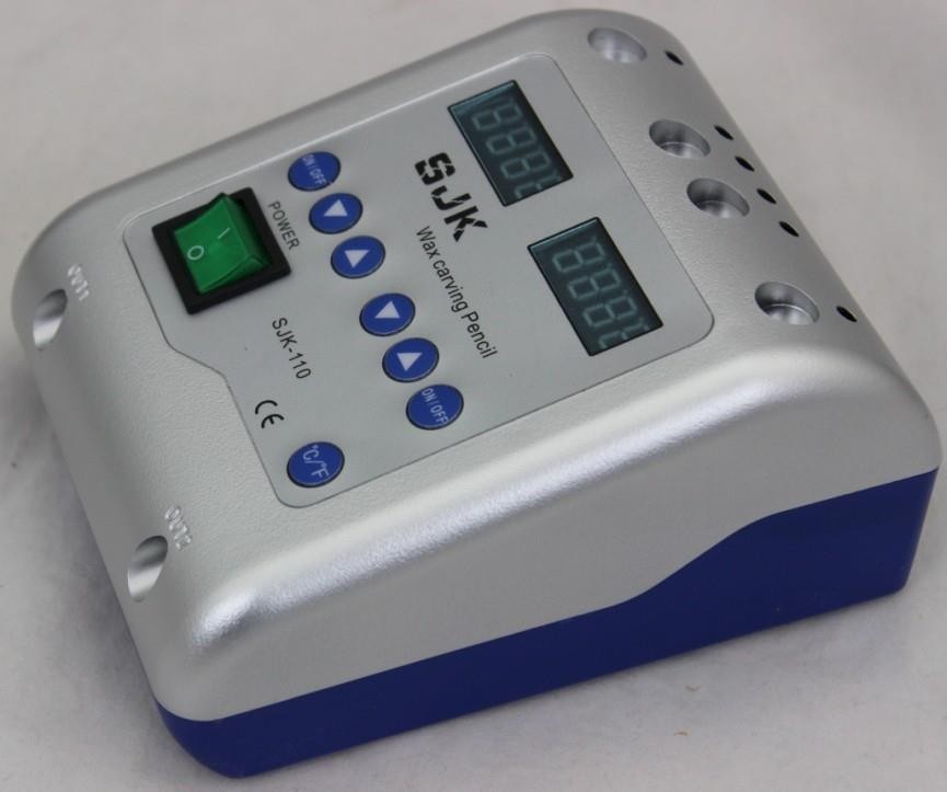 Dental Lab Equipment Electric Waxer Wax Knife Carving Double Pen 6 Pot Tips Best