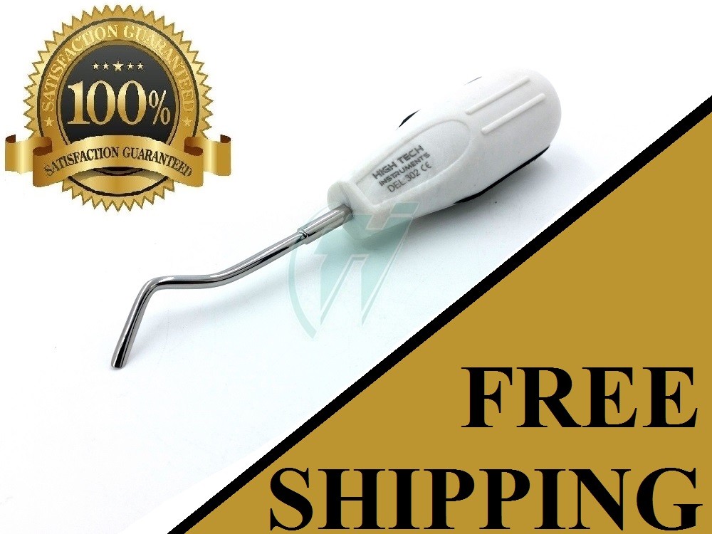 PLASTIC HANDLE DENTAL LUXATING ROOT TIP EXTRACTION ELEVATOR DEL 302