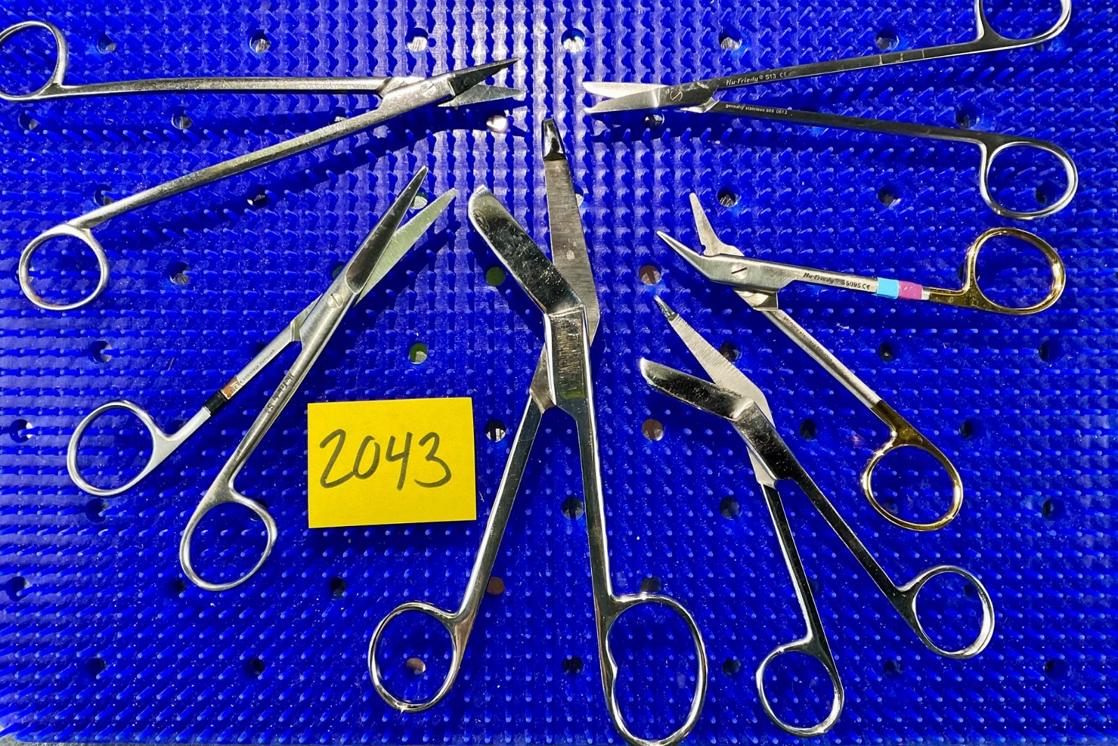 Lot Of 6 Precision Scissors Dental Hand Tools – Used
