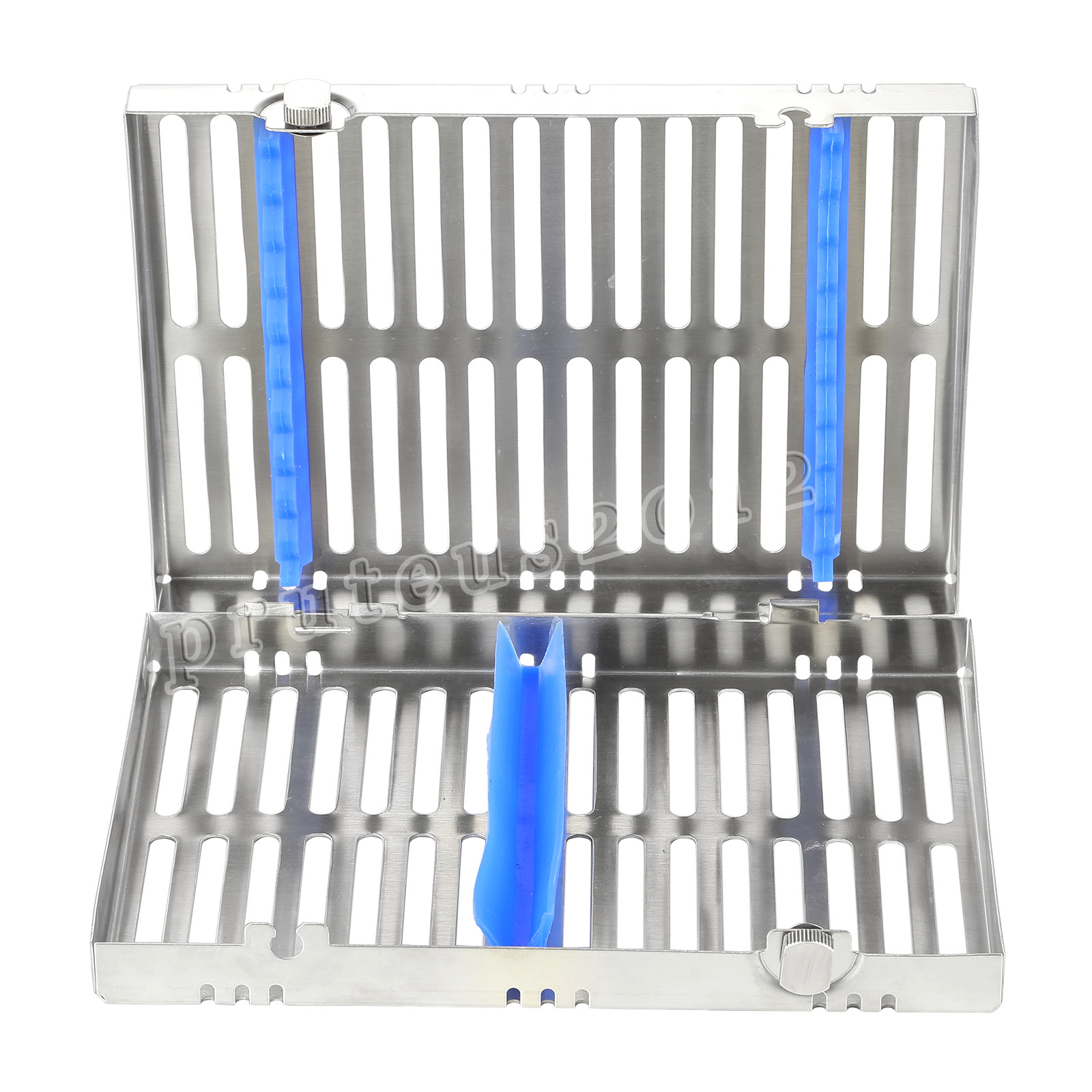 5 DENTAL SURGICAL AUTOCLAVE STERILIZATION CASSETTES RACKS BOX FOR 10 INSTRUMENTS