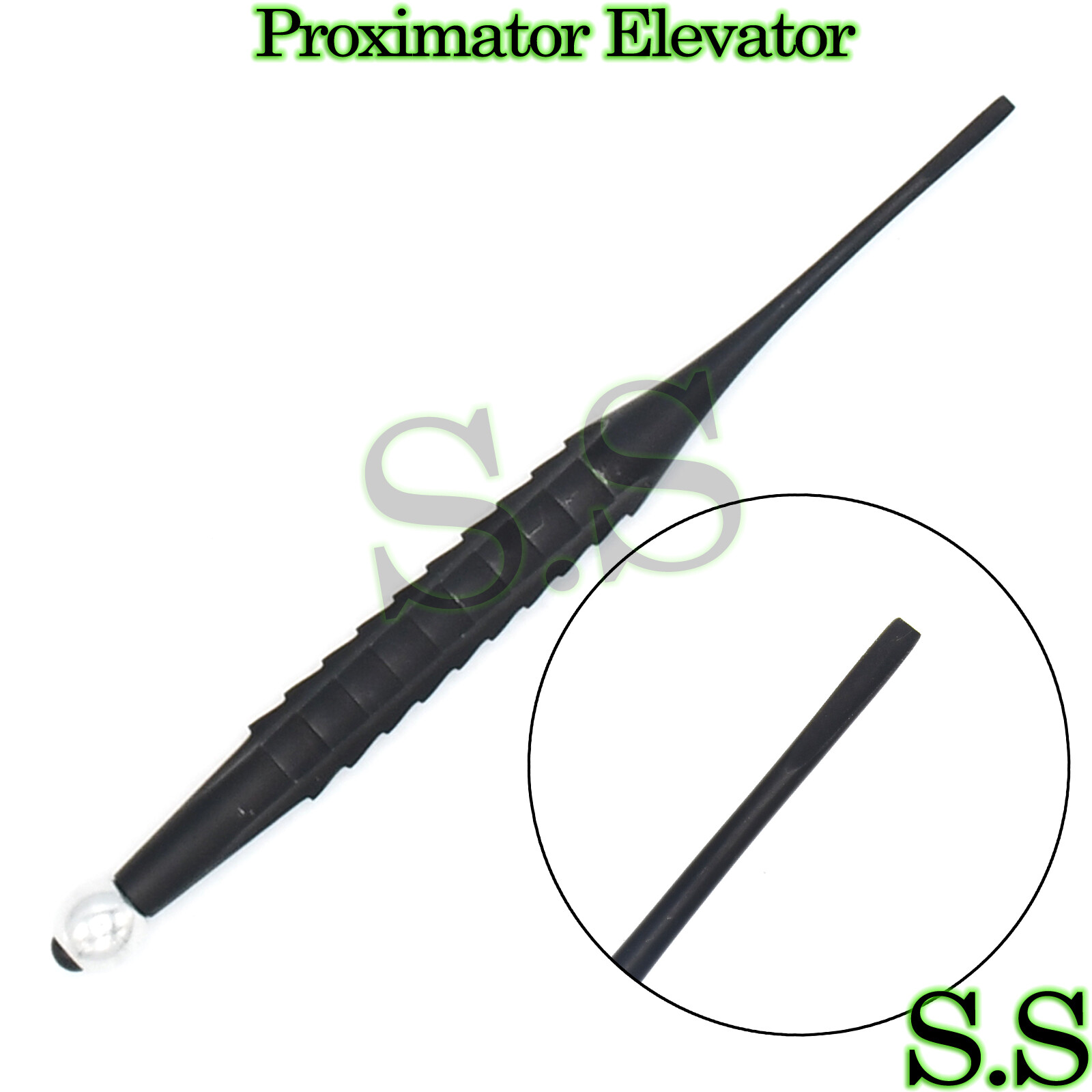 Small Straight Proximator Elevator Serrated Dental Instruments DN-2154