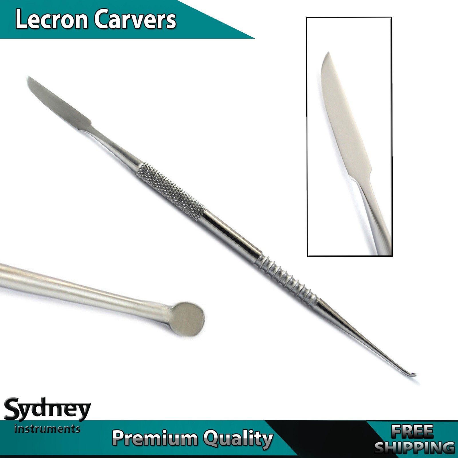 LECRON Carver Dental Wax Amalgam Spatula Stainless Steel