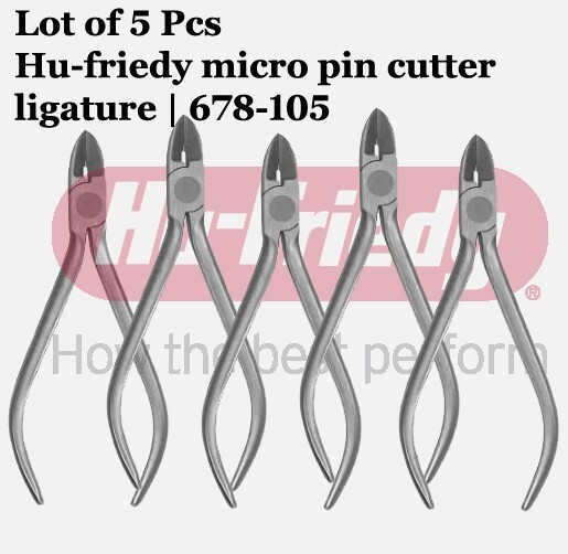 Lot of 5 Pcs Hu-friedy micro pin cutter ligature | 678-105