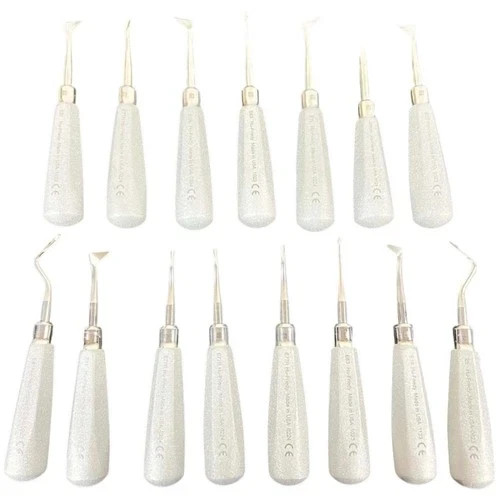 Hu-Friedy Dental Elevators Set of 15 Pcs Tooth Extraction Instruments.