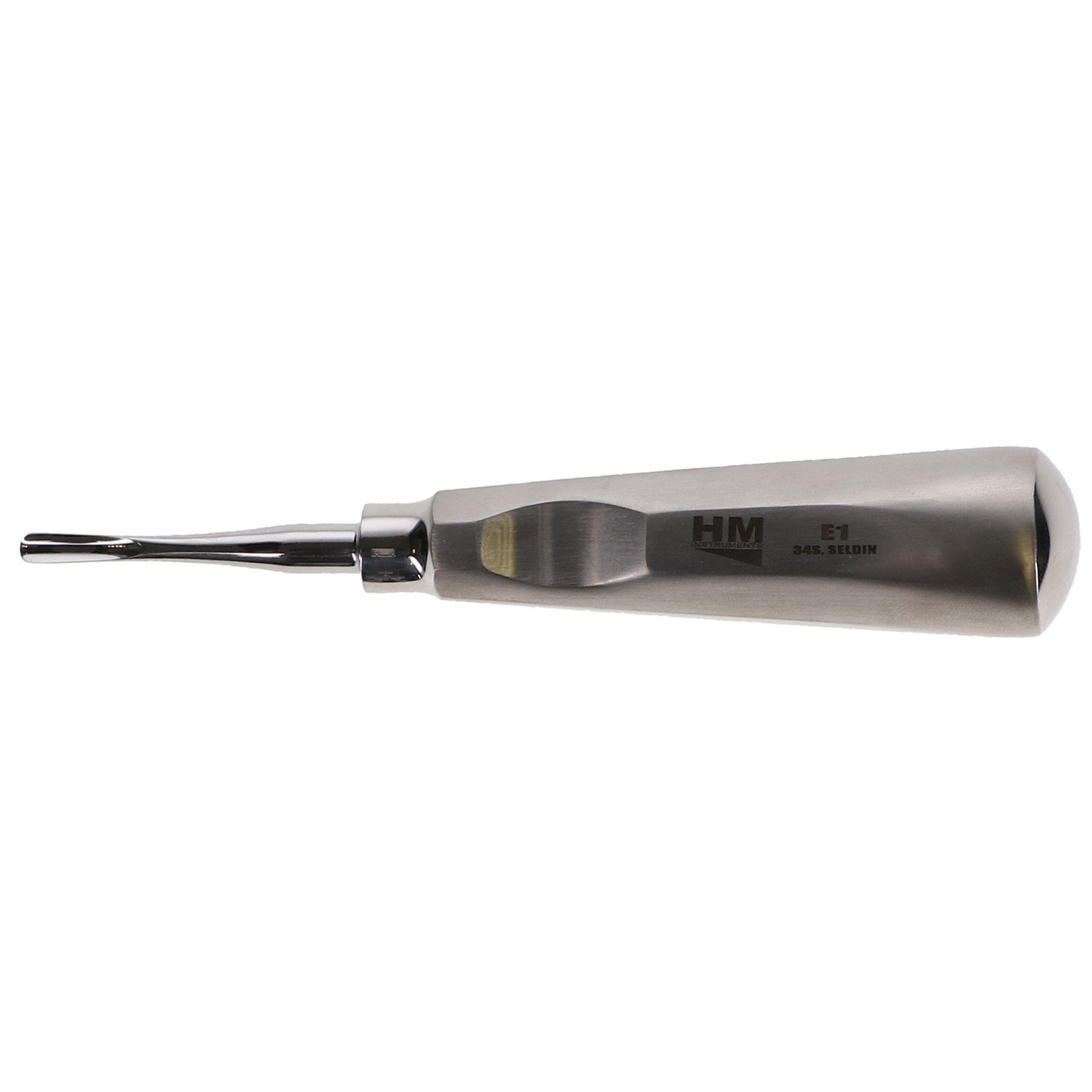 HiTeck E1 Dental Elevator Seldin Upper & Lower Anterior Roots Narrow #34S