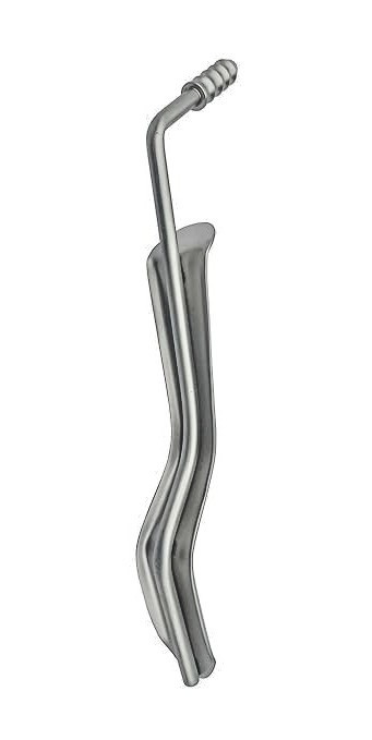 Dental Minnesota Cheek Retractor With Suction Tube Dental Implant Instruments