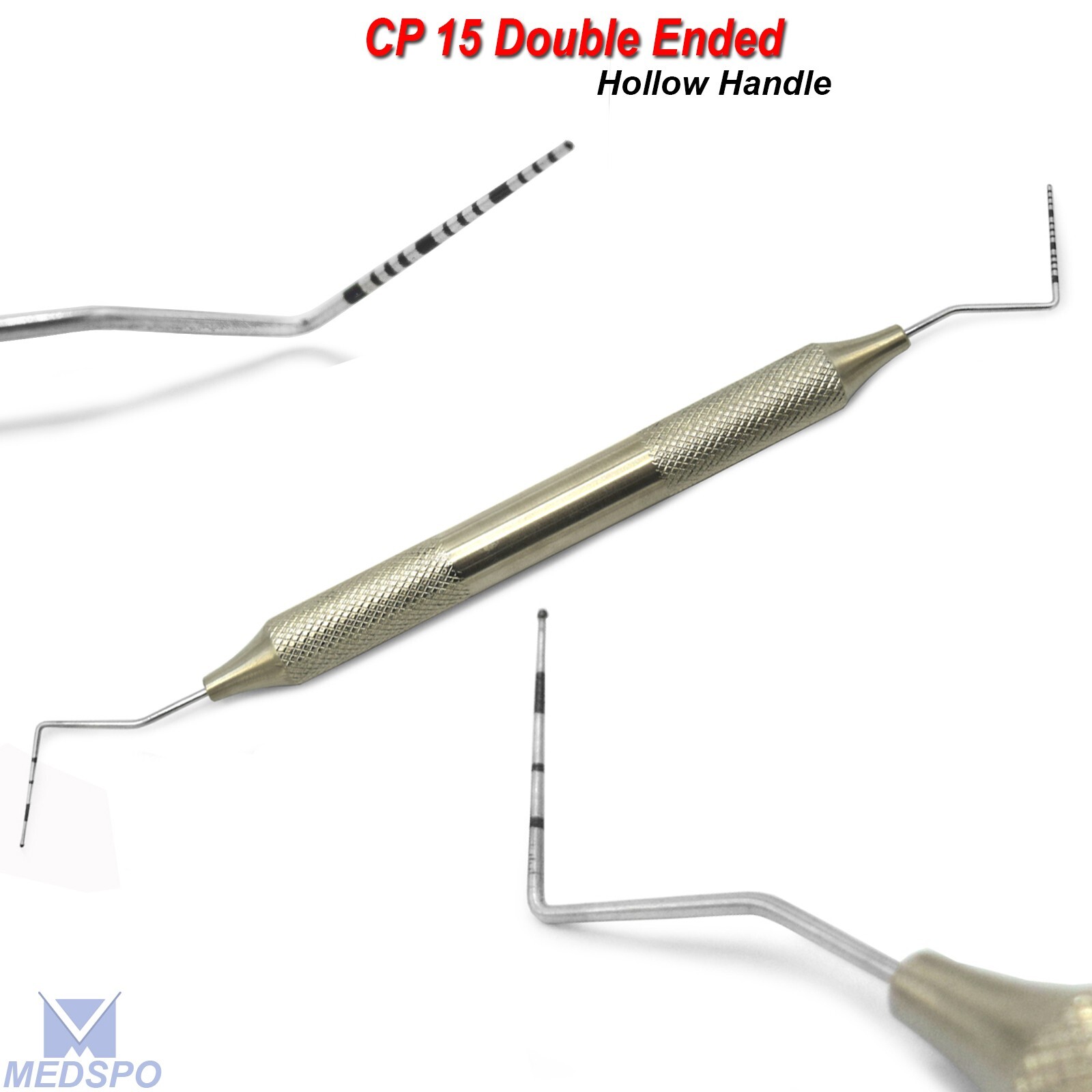 Periodontal Probes Color Coded CP-15 Color Marking Double Ended Instruments CE