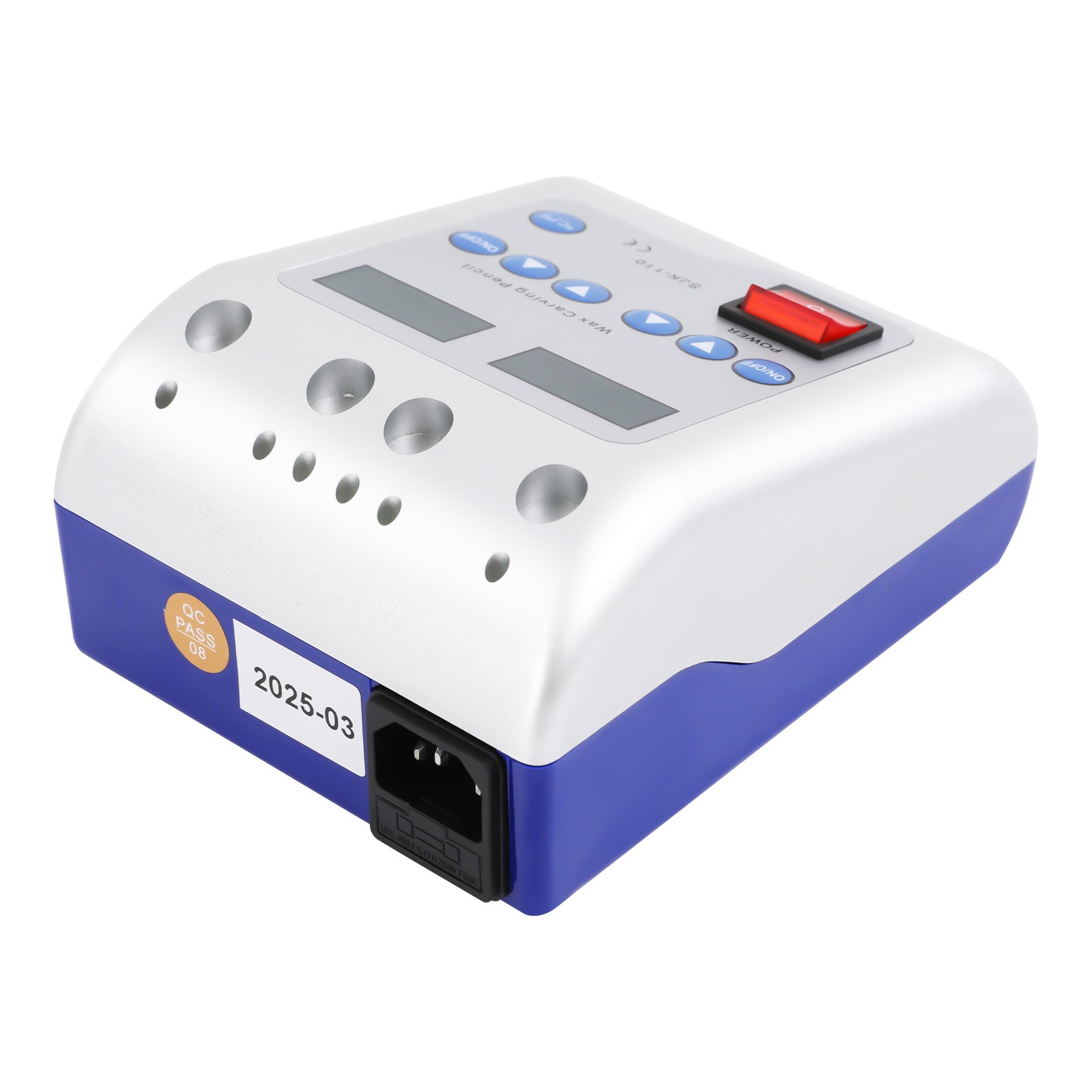 Dental Lab Electric Wax Carver Waxer Carving Machine Double Pen Pencil w/6 Tips