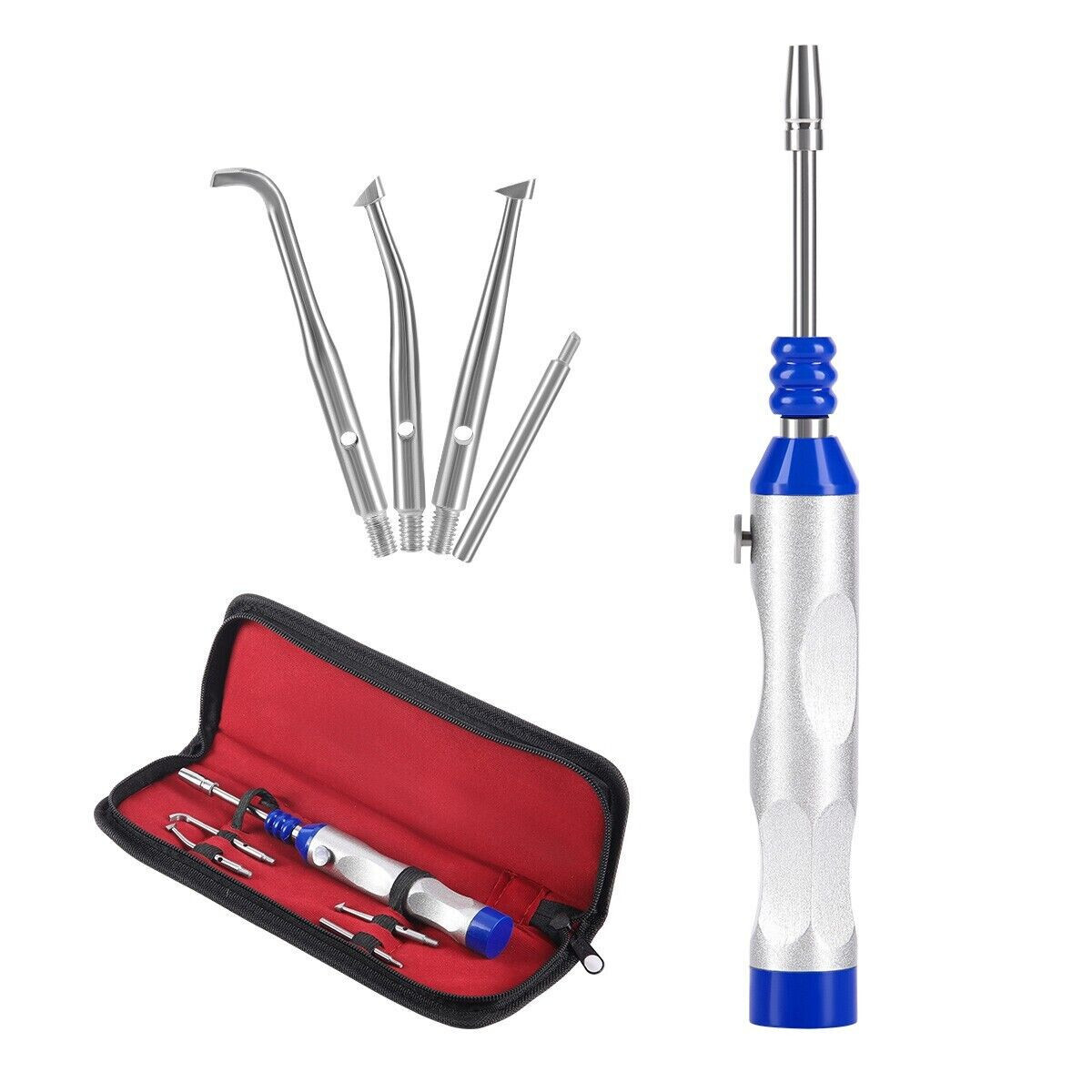5 Pcs Dental High Quality Dentist Silver Crown Remover Gun Surgical Bridge Tool