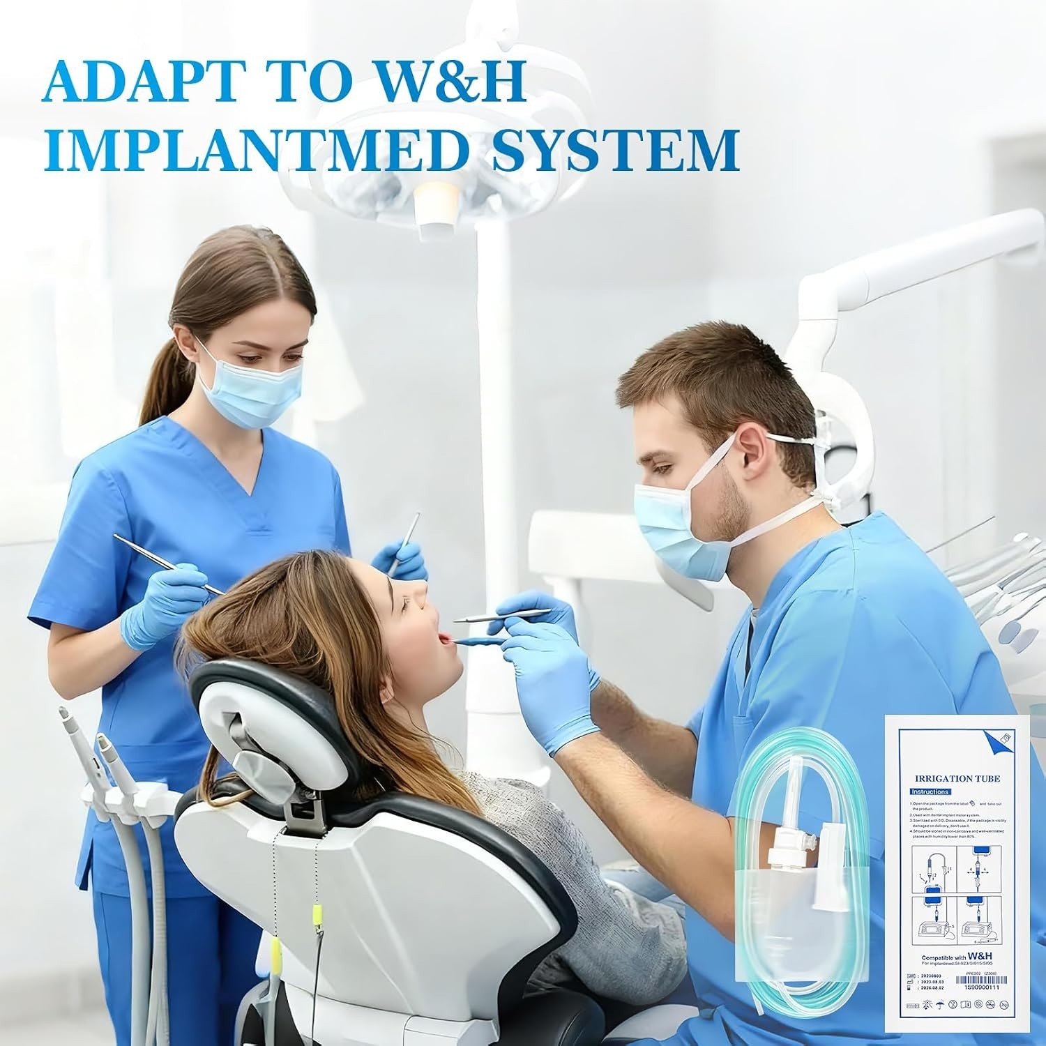 Dental Disposable Irrigation Tubes for W&H Implant Motor Systems, Irrigation …