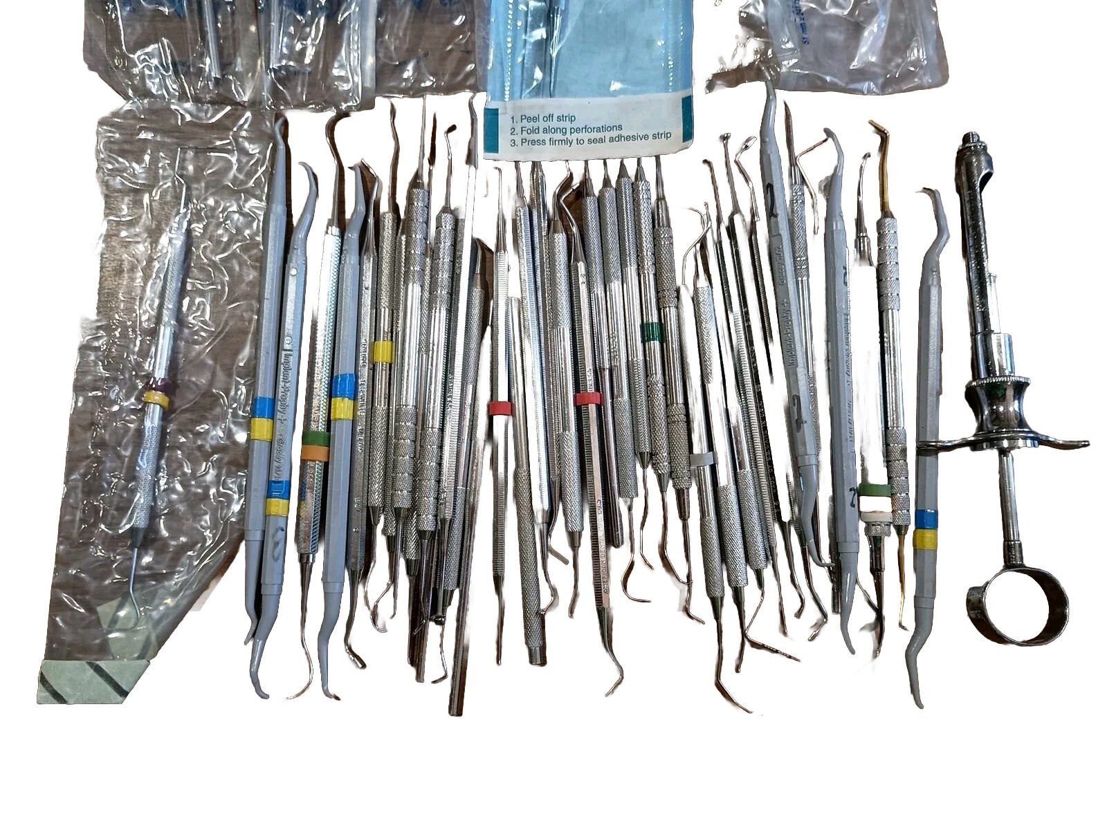 (48) Dental Hygiene Tools Hu-Friedy, American Eagle, American Dental, Brasseler