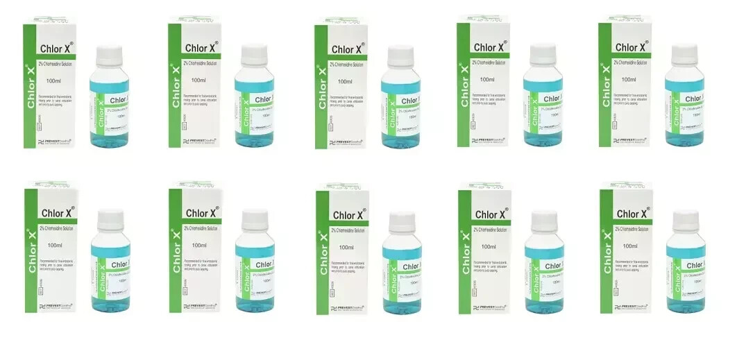 CHLOR X 10 x Dental Mouthwash 100ml Bottle a Chlore-Hexidine Free Shipp