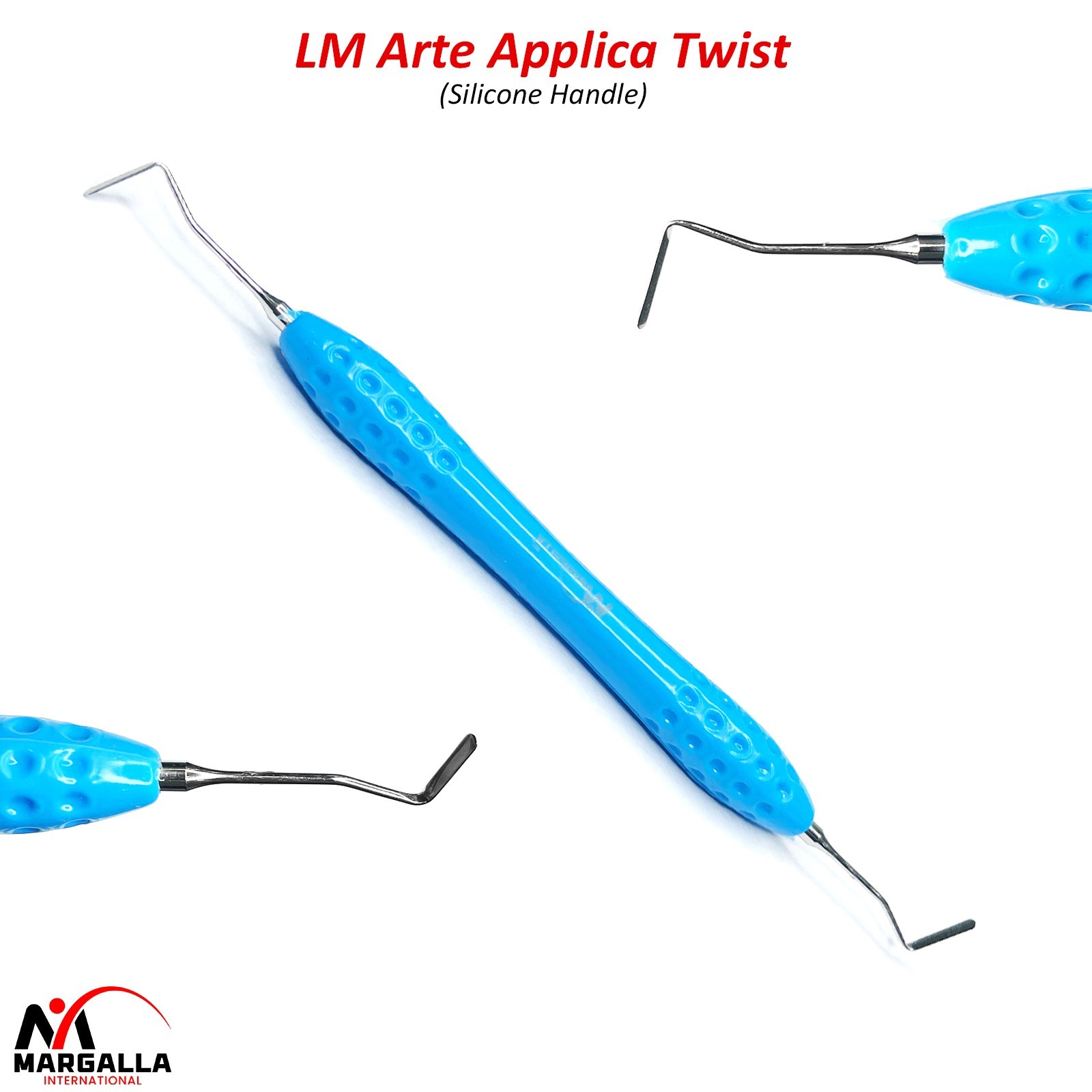 Dental LM ARTE Applica Twist Composite Filling Instruments Silicone Handle