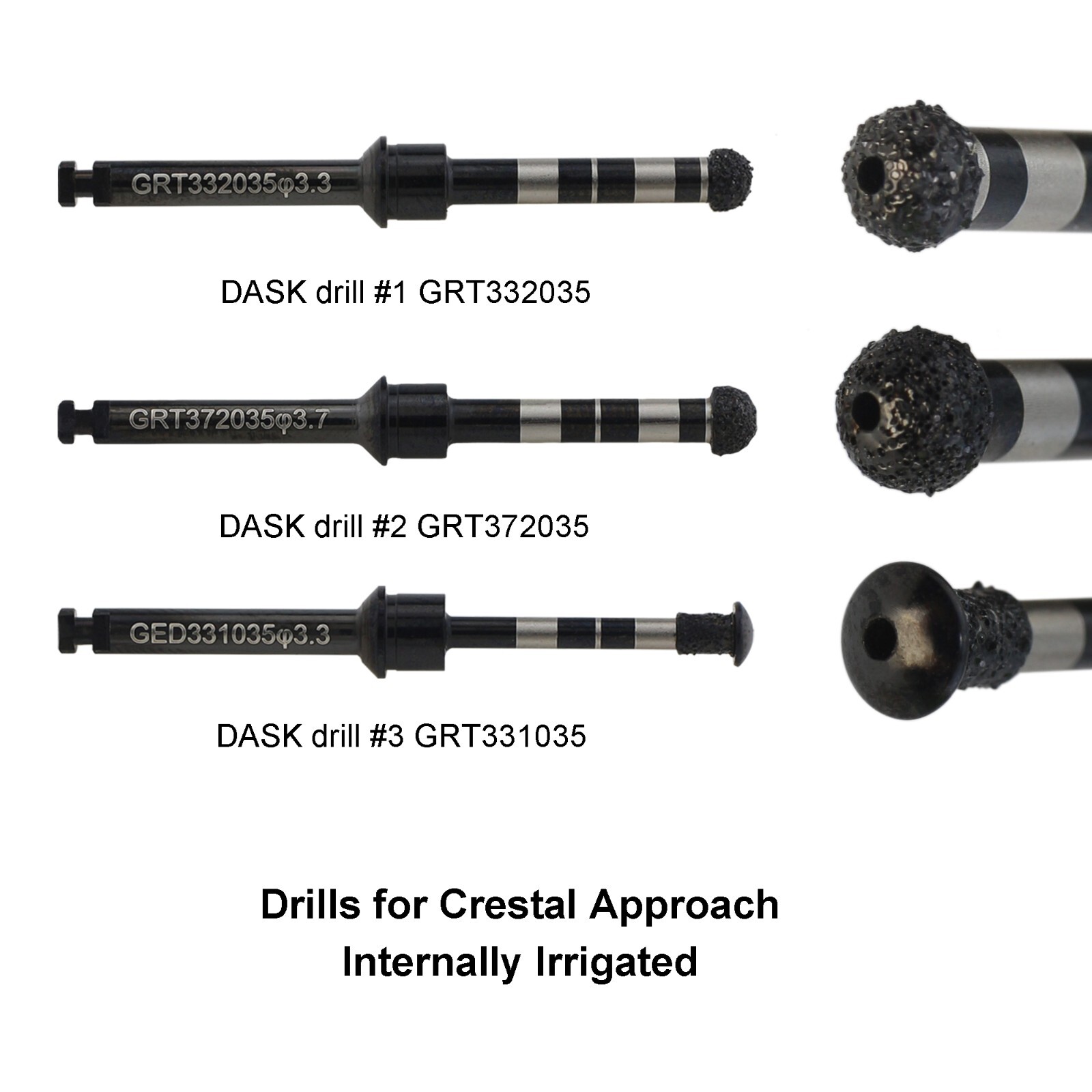DASK Implant Advanced Sinus Lift Kit Diaomond Drill Stoper Elevation Instruments