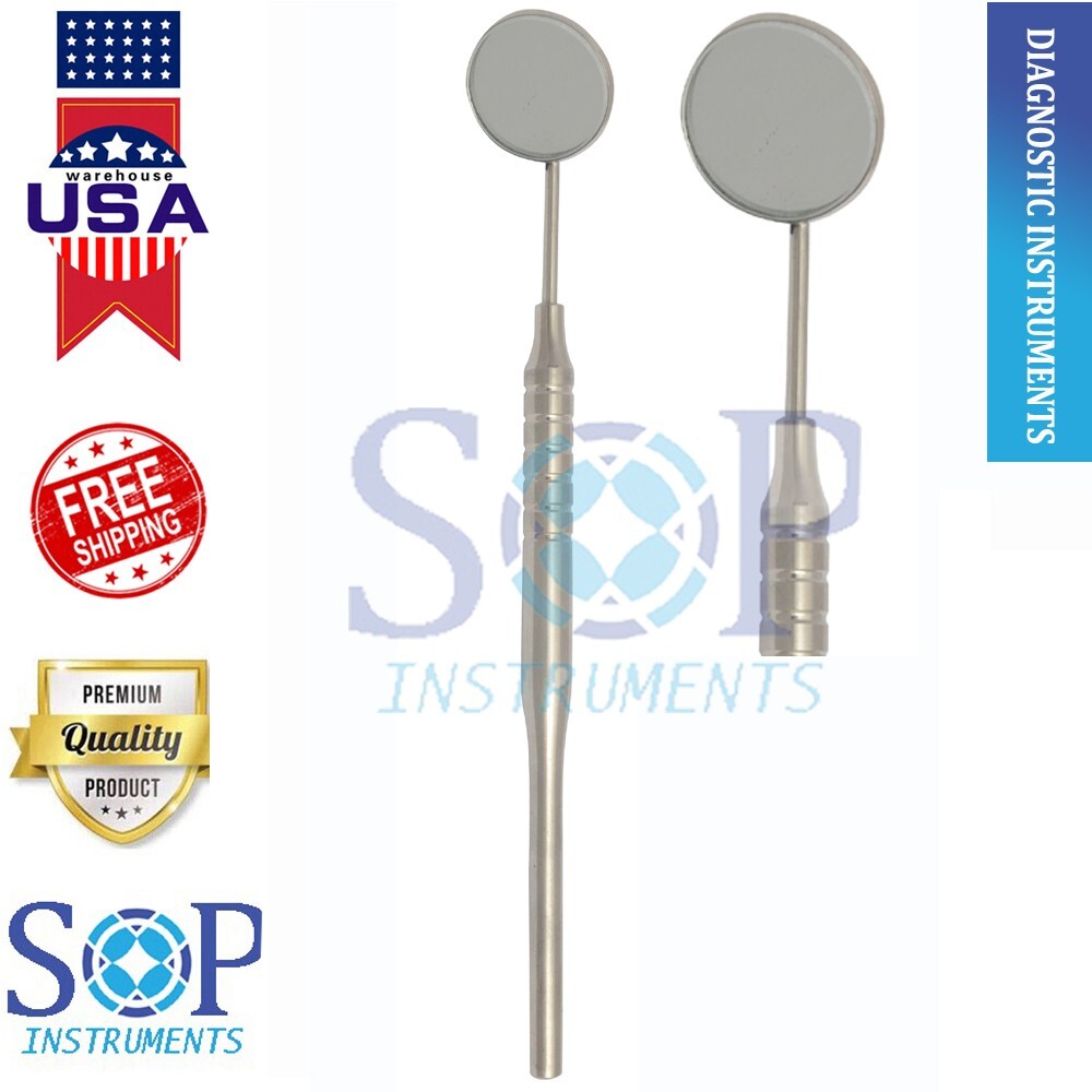 NEW German Dental Mouth Mirror #5 Unique Hollow Handle Dental Instrument Dentist