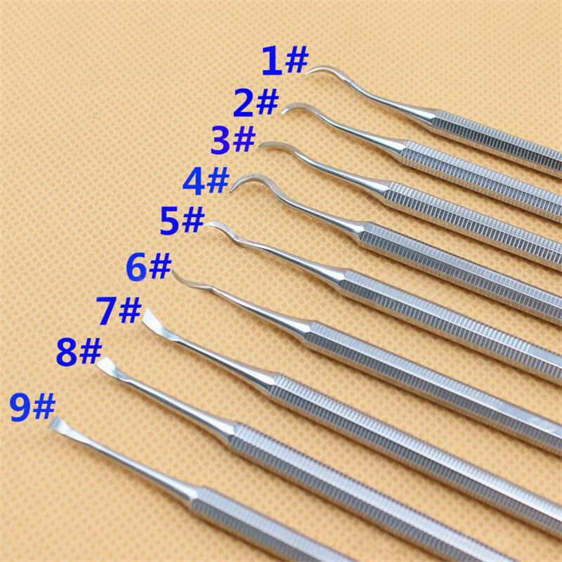 Tooth Scraper Dental Calculus Remover Plaque Tartar Tools Scaler Explorer Probe
