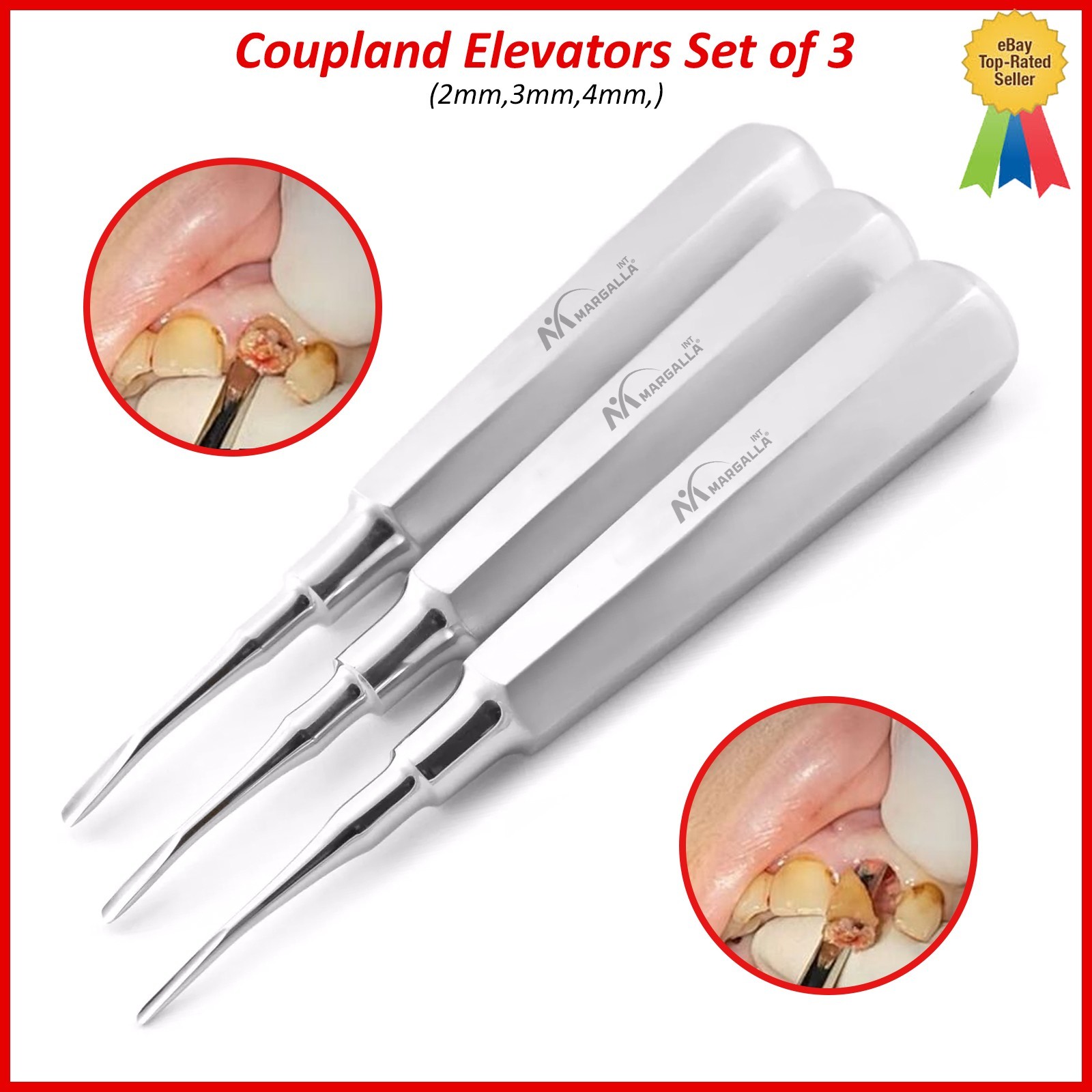 Tooth Extraction Kit Oral Surgery Forceps Luxating Root Elevators