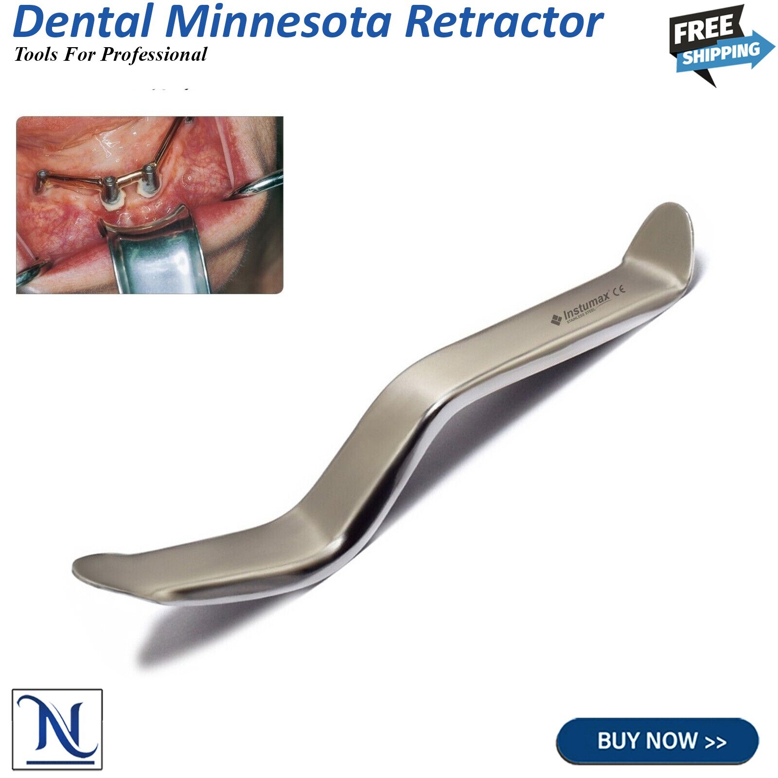 Dentist Elevator Tooth Forceps Fig. 51 / Upper Roots Molars Extraction Surgical