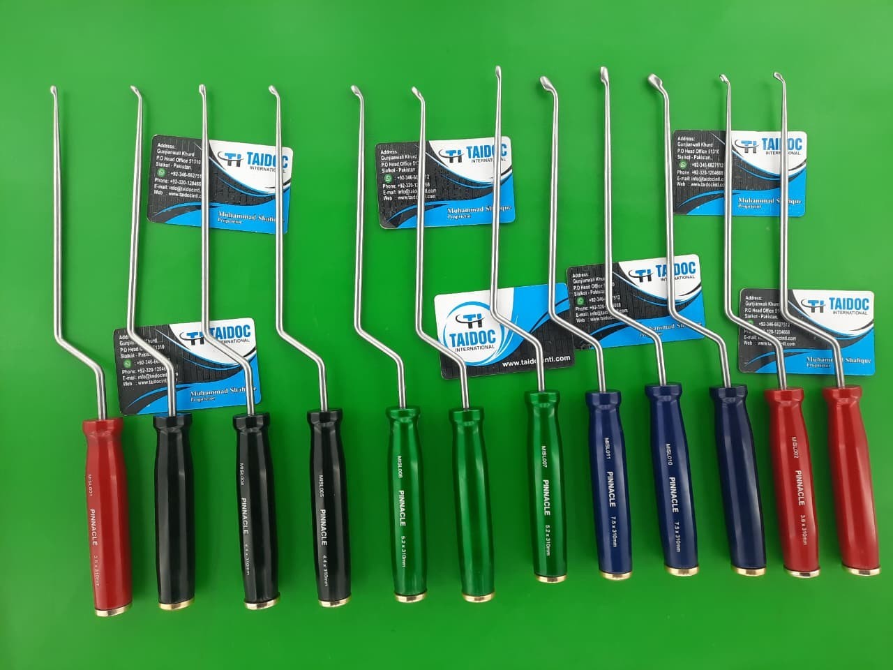 Lumbar Curettes MIS Set of 12 Pcs Orthopedic Instruments German Stainless Steel
